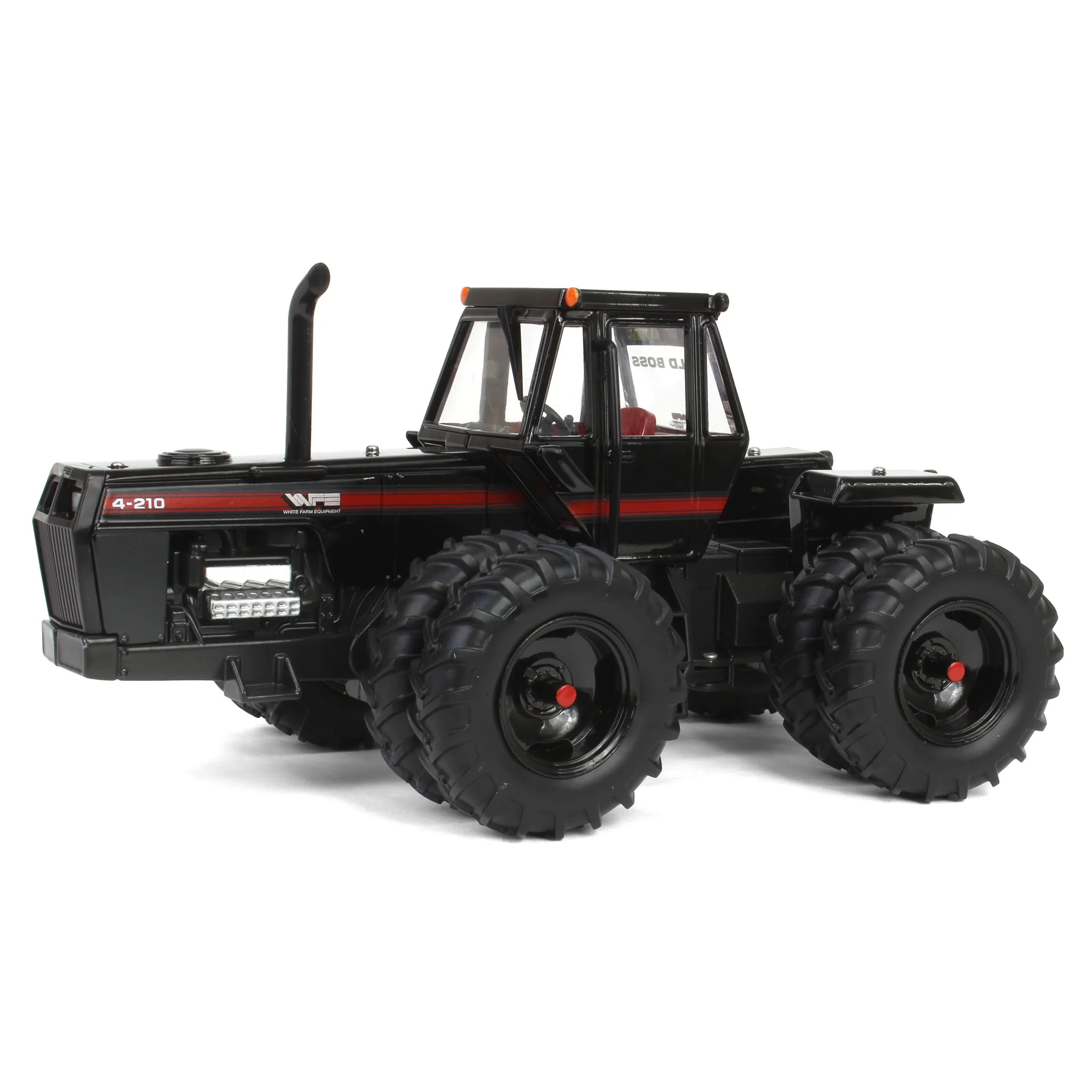 Black Chase Unit ~ 1/32 White 4-210 4WD Tractor with Duals by ERTL, 2024 National Farm Toy Museum Select Series