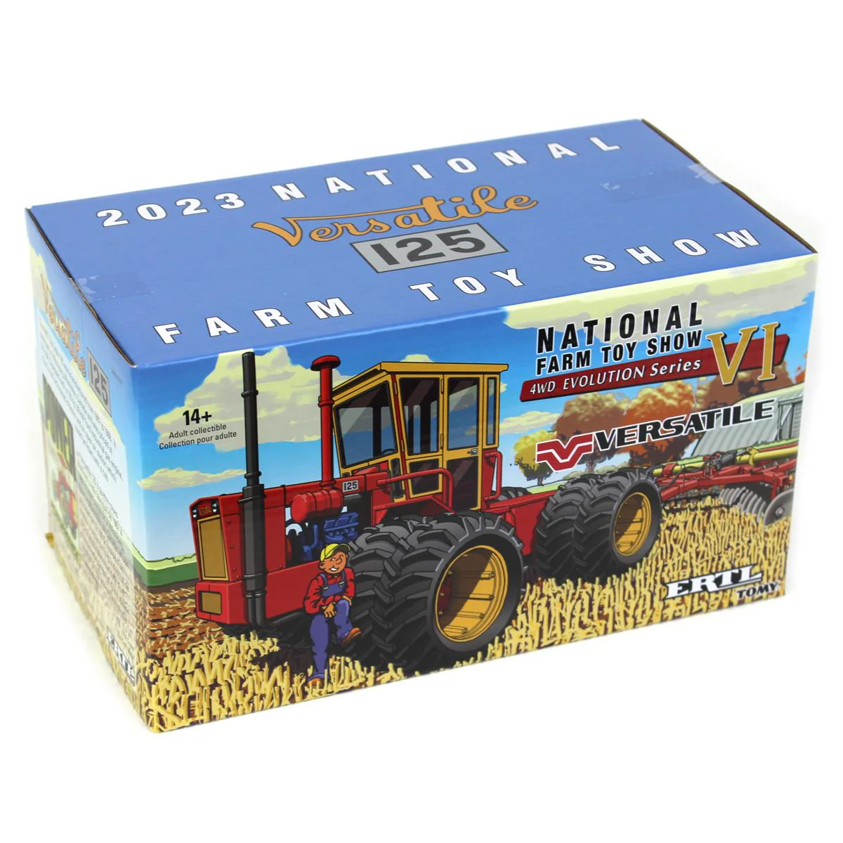 Black Chrome Chase Unit ~ 1/32 Versatile 125 4WD, 2023 National Farm Toy Show - Image 5