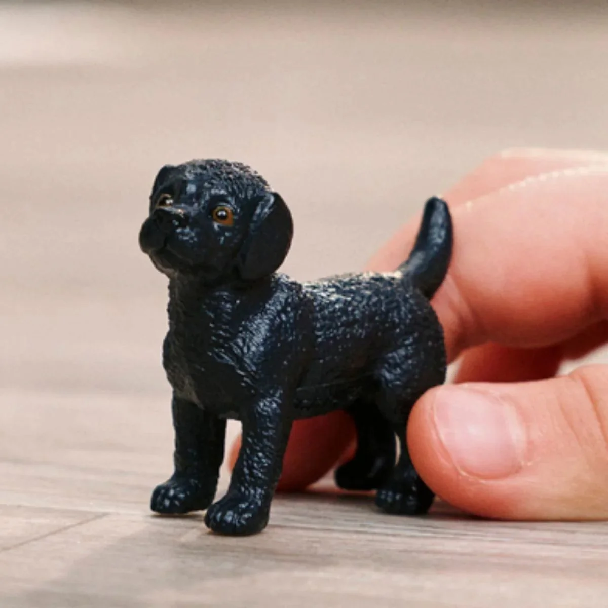 Black Labrador Retriever Puppy by Schleich - Image 2