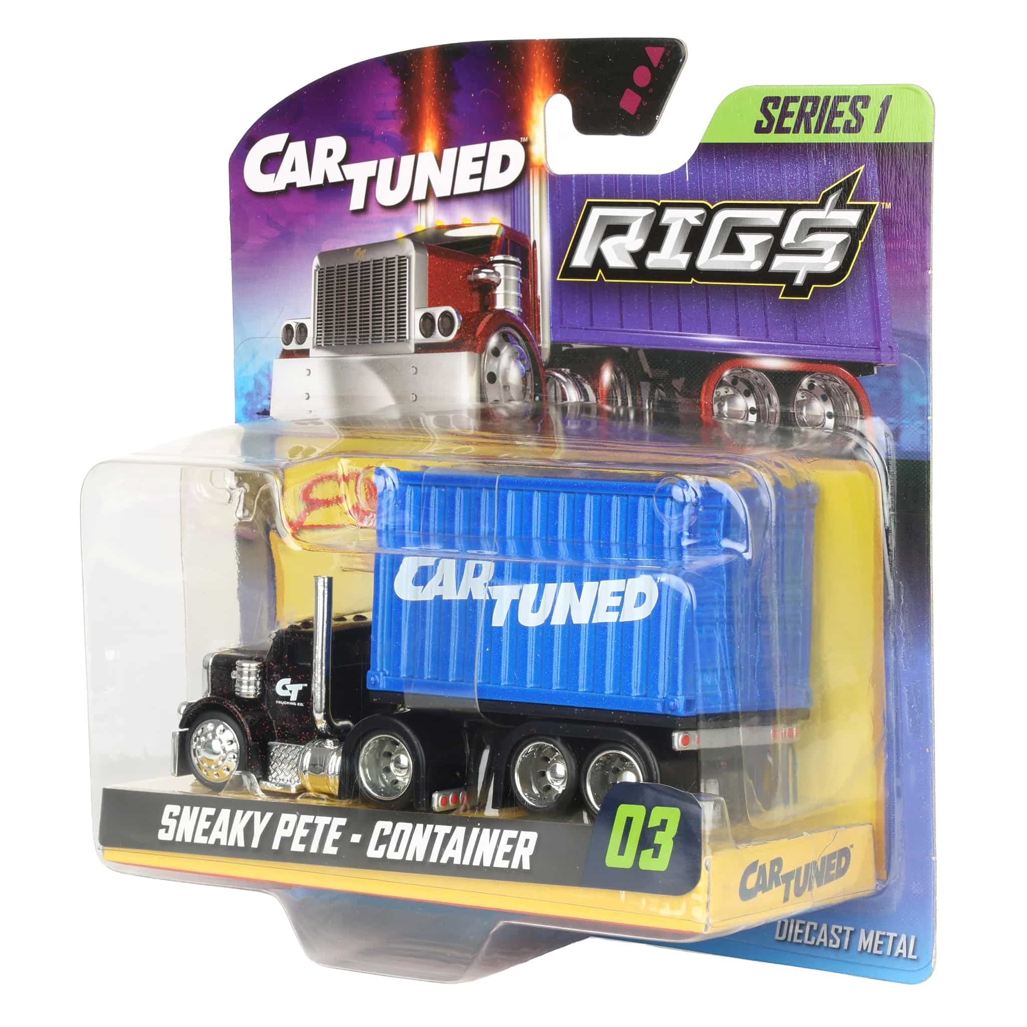 Black & Red Sneaky Pete with Blue Stackable Container CarTuned RIGS Series 1 - Image 3