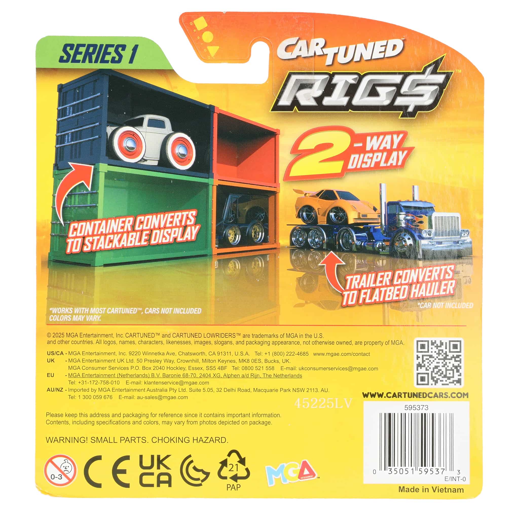 Black & Red Sneaky Pete with Blue Stackable Container CarTuned RIGS Series 1 - Image 4