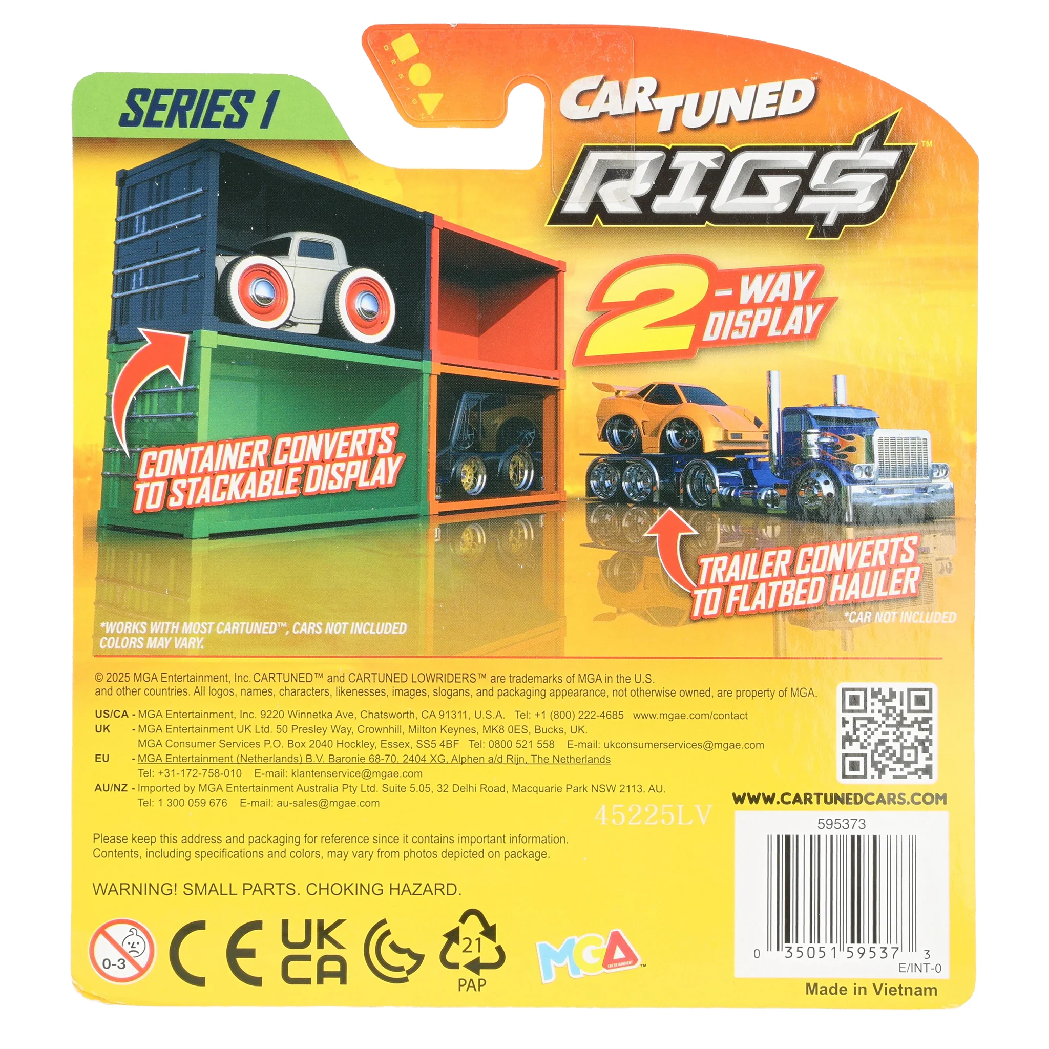 Black Sneaky Pete with Yellow Stackable Container CarTuned RIGS Series 1 - Image 4