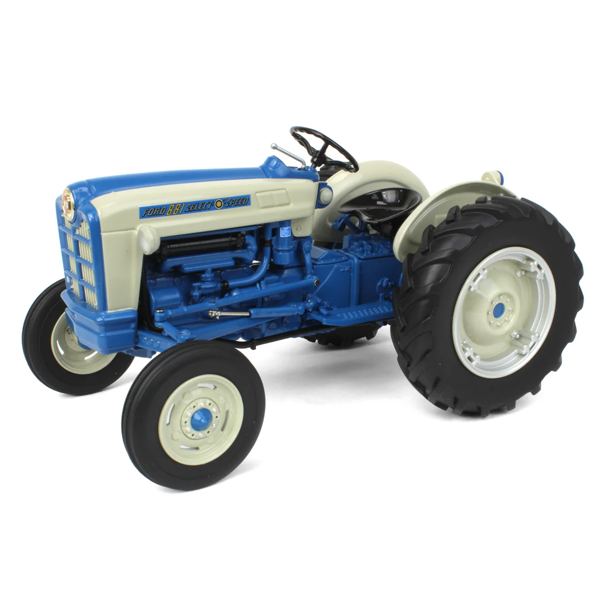 Blue Chase Unit ~ 1/16 Ford 881 Select-O-Speed Tractor with Wide Front, ERTL Prestige Collection
