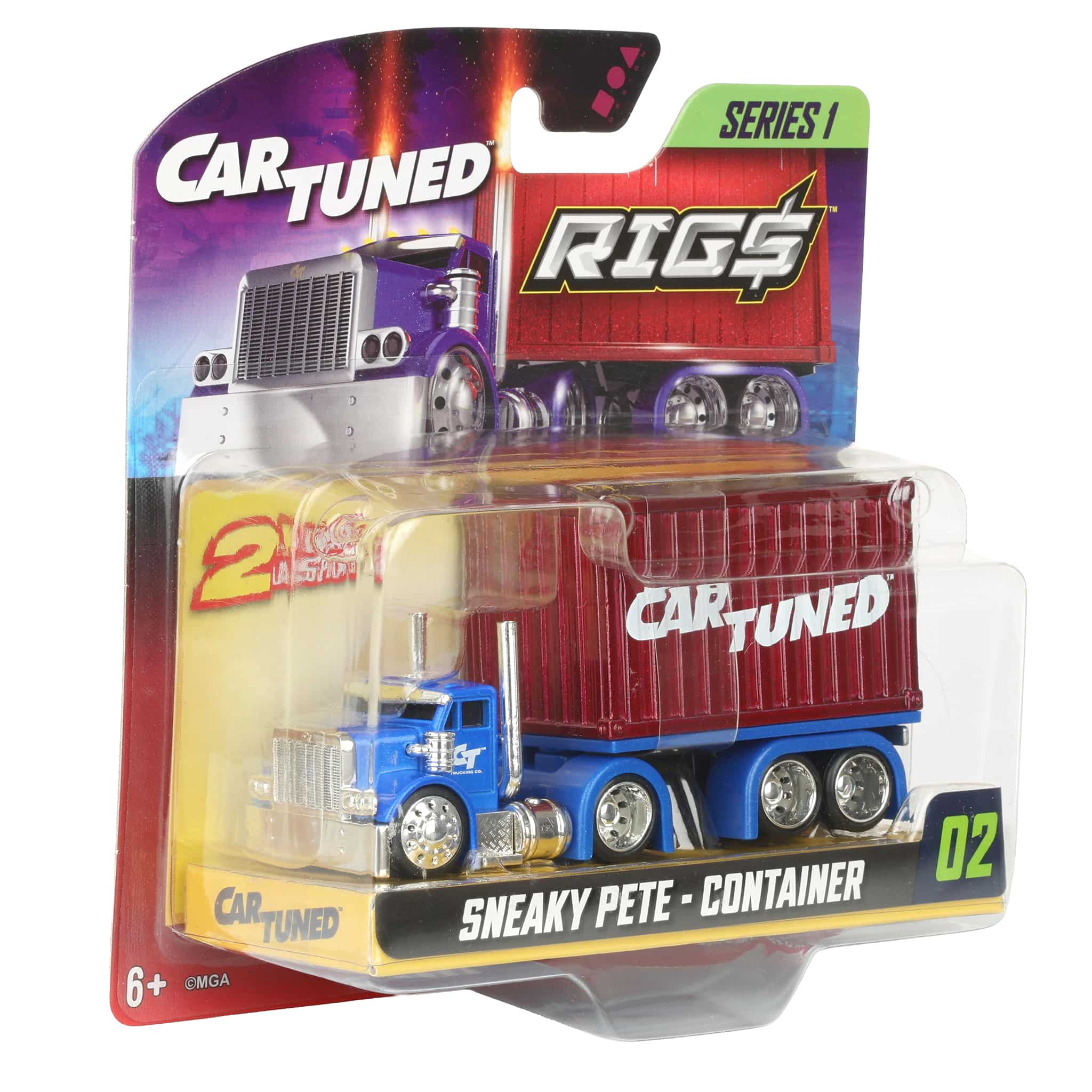 Blue Sneaky Pete with Red Stackable Container CarTuned RIGS Series 1 - Image 2