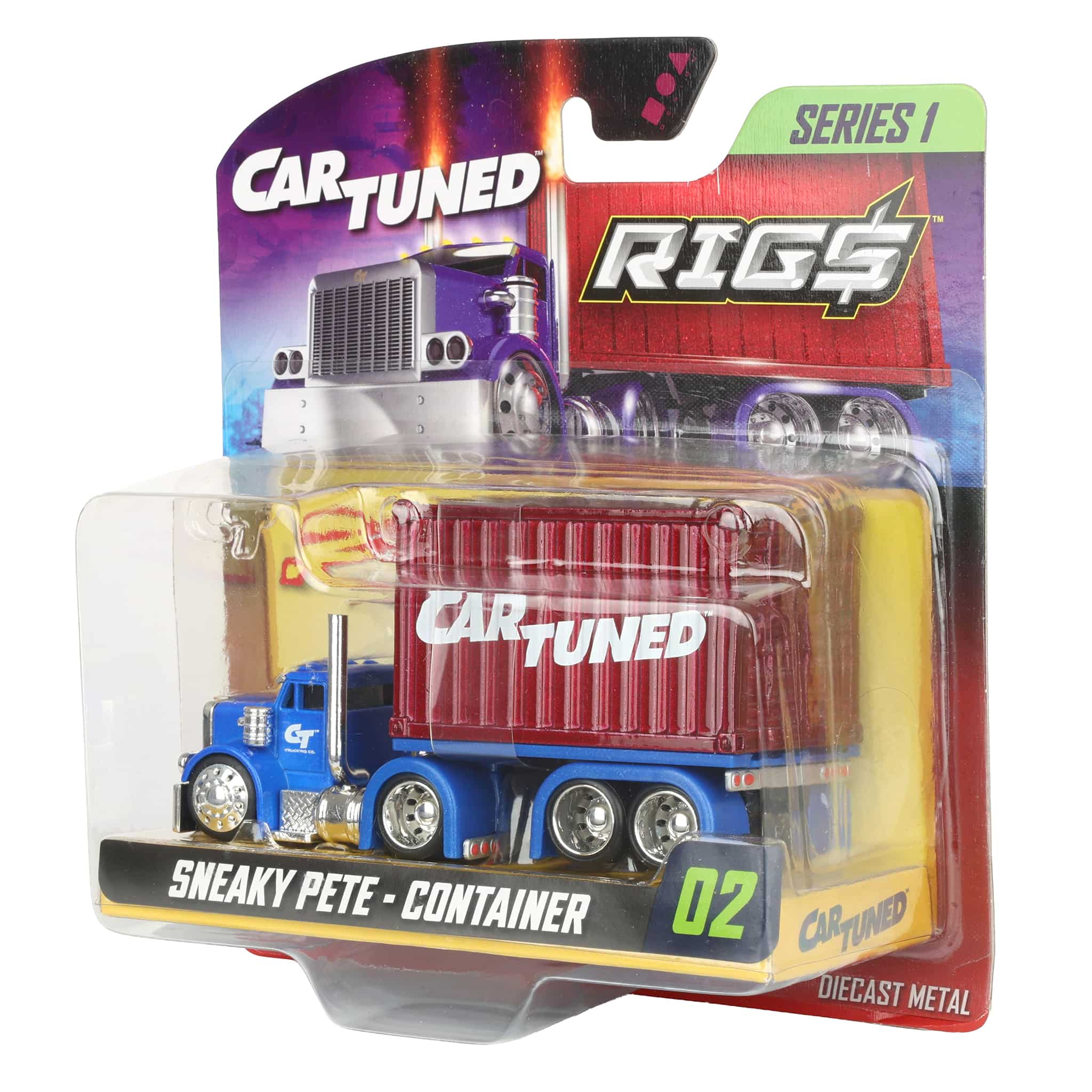 Blue Sneaky Pete with Red Stackable Container CarTuned RIGS Series 1 - Image 3