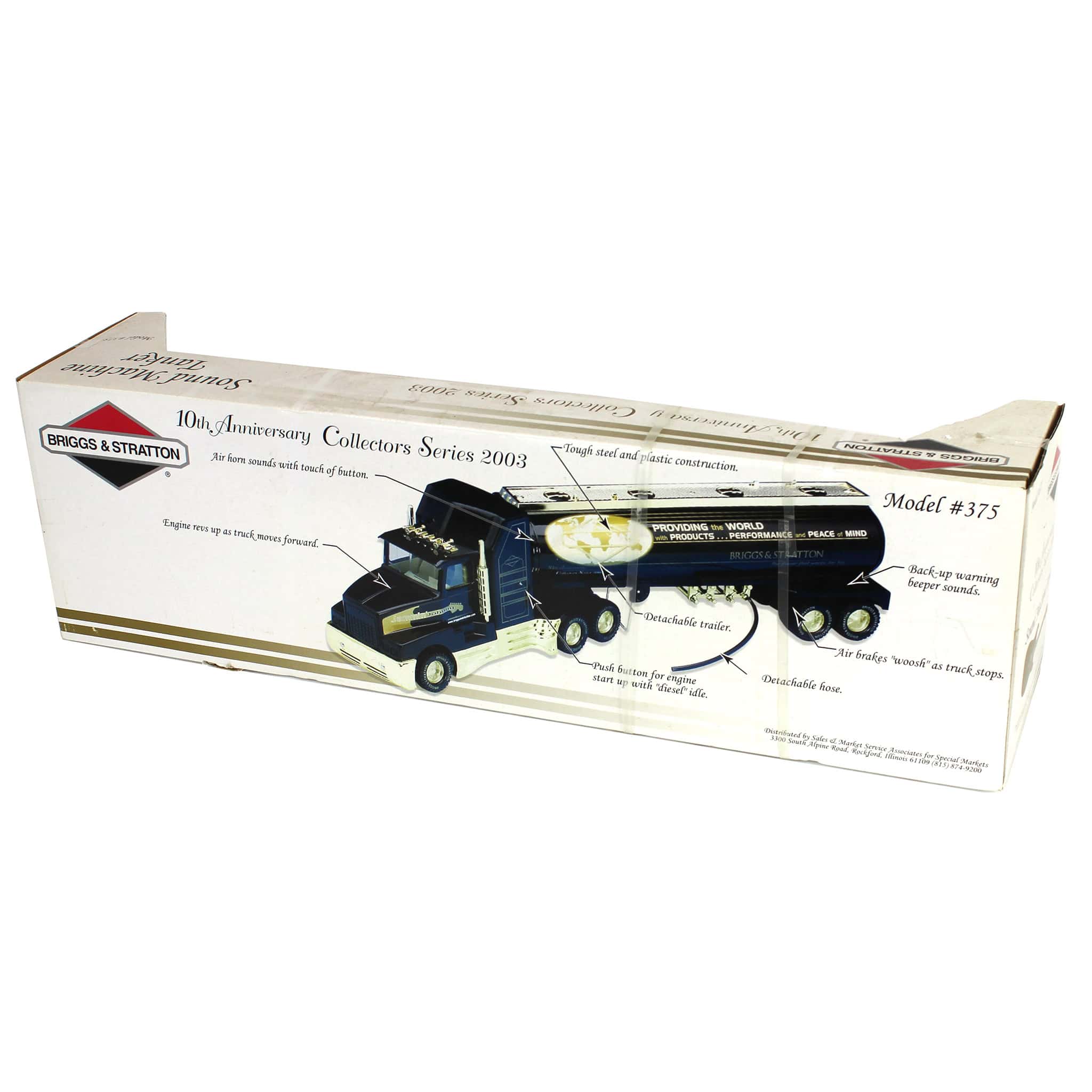 Briggs & Stratton Semi with Tanker, 2003 10th Anniversary Collectors Series - Image 2