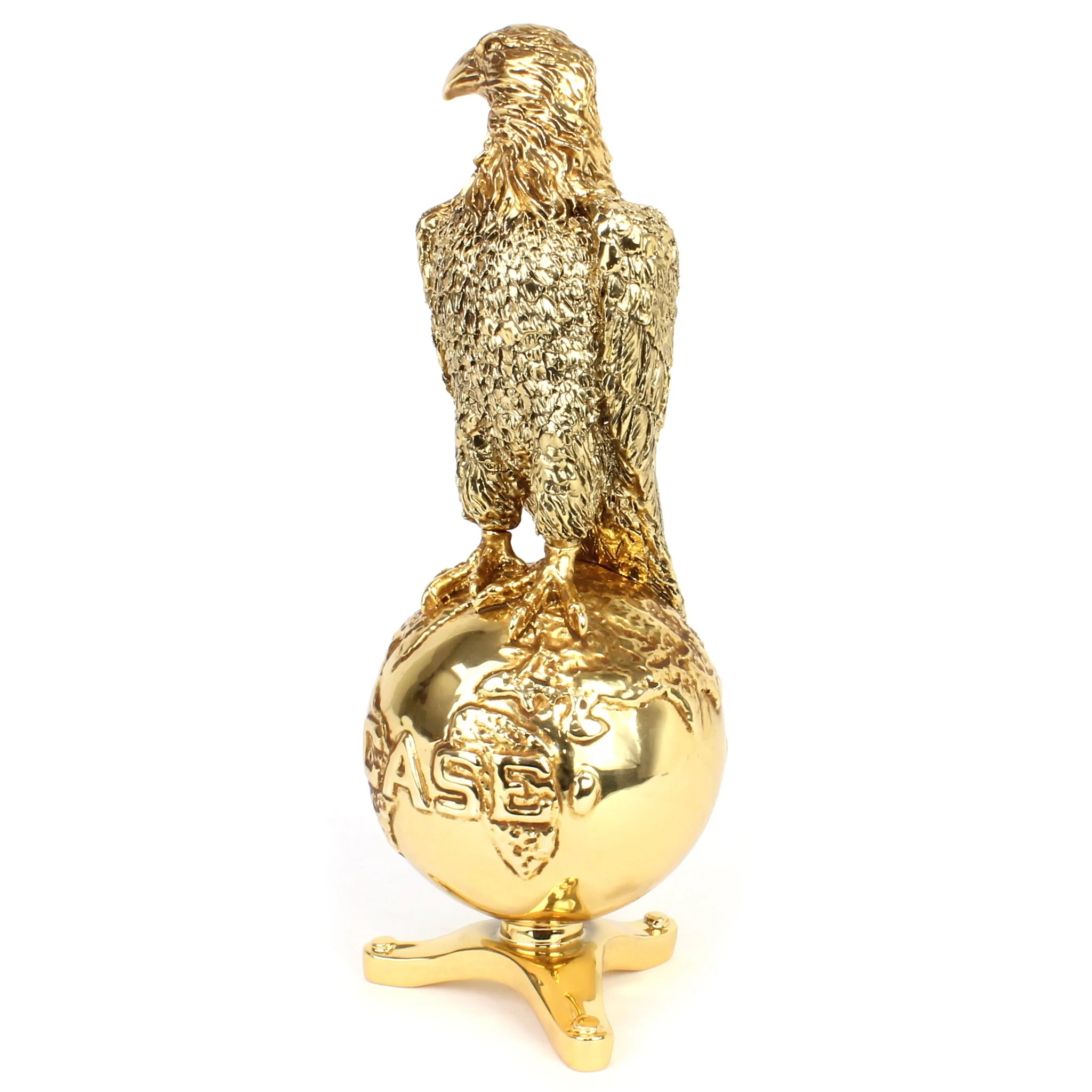 Gold / Bronze Edition ~ Case Old Abe Eagle on Globe, 3D Sculpture - Image 4