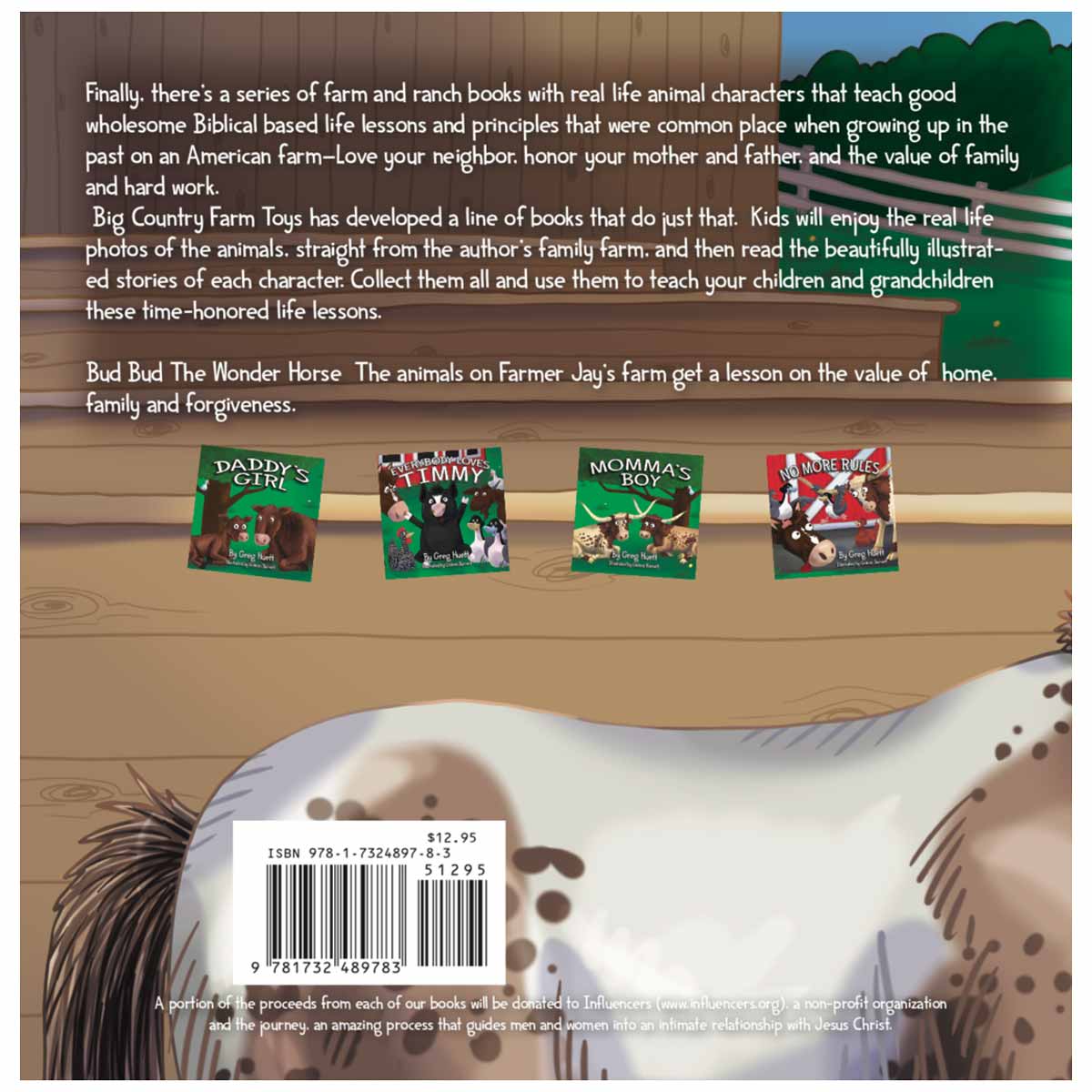 "Bud Bud the Wonder Horse" Children's Book by Greg Huett - Image 2