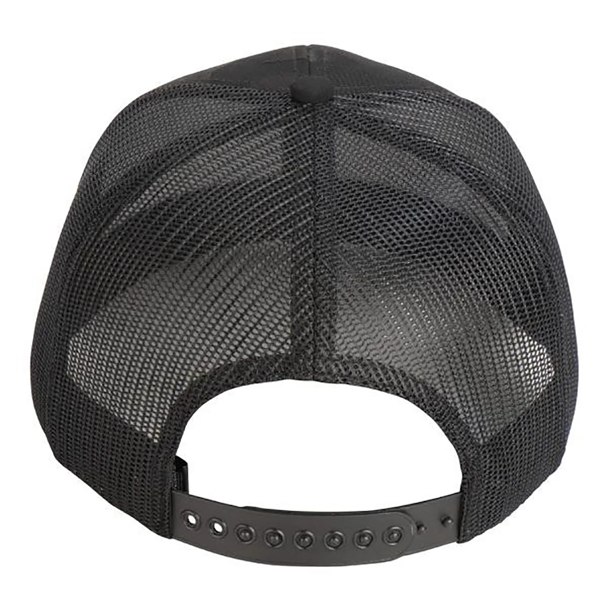 Case Construction Tone-on-Tone Black Camo Cap with Black Mesh Back - Image 2