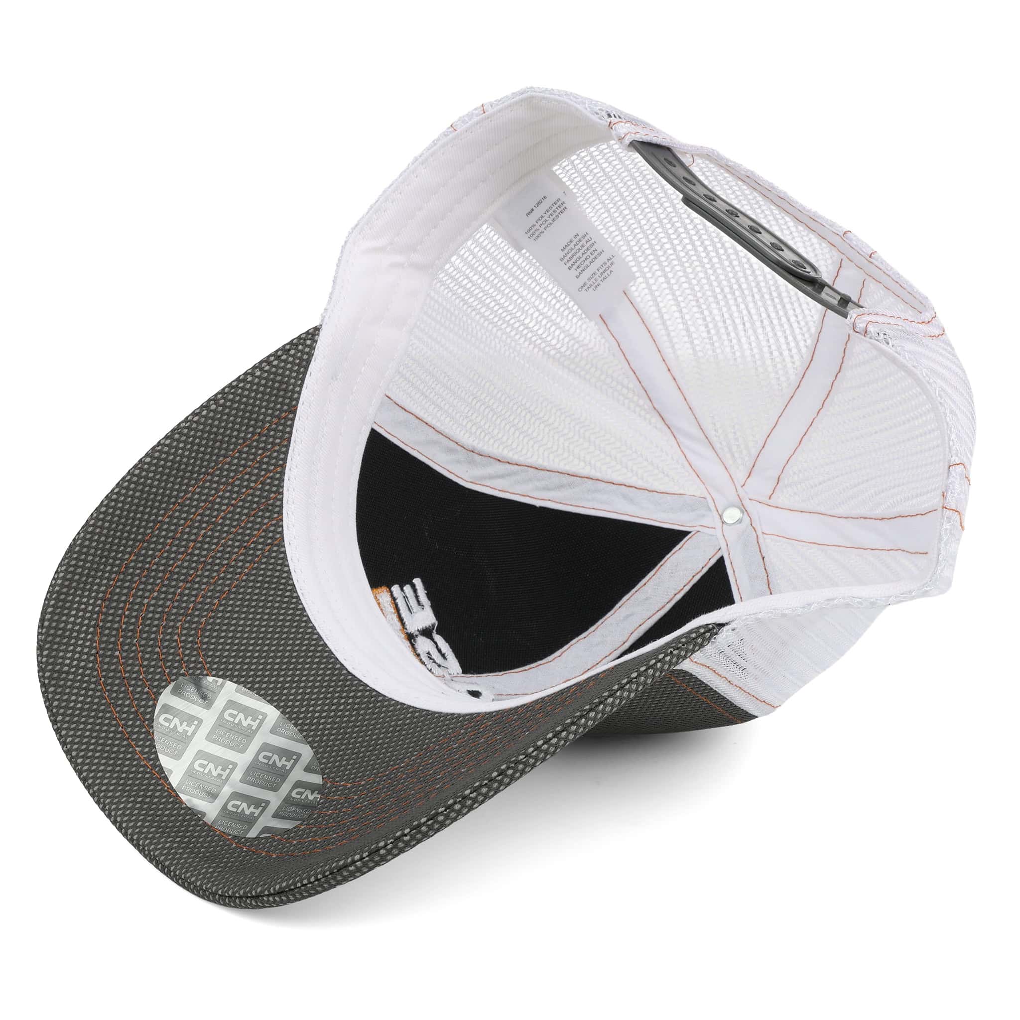 Case Construction Twill Cap with White Mesh Back - Image 3