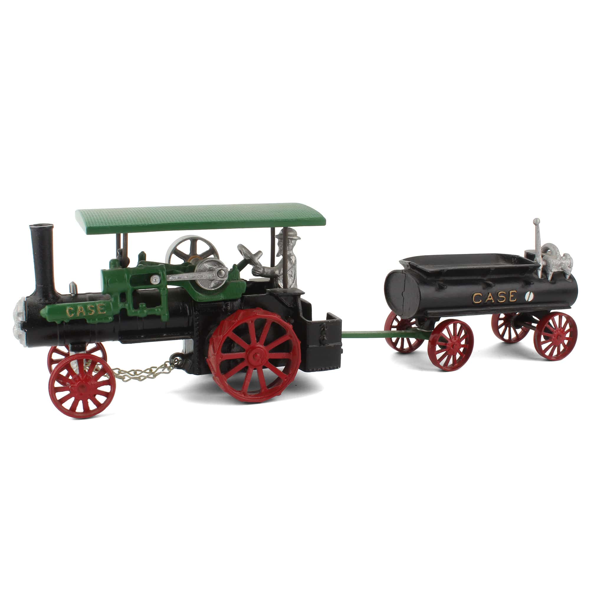 Case Grain Train with Steam Tractor, (2) Water Wagons & Thresher by Irvin Model Shop - Image 3