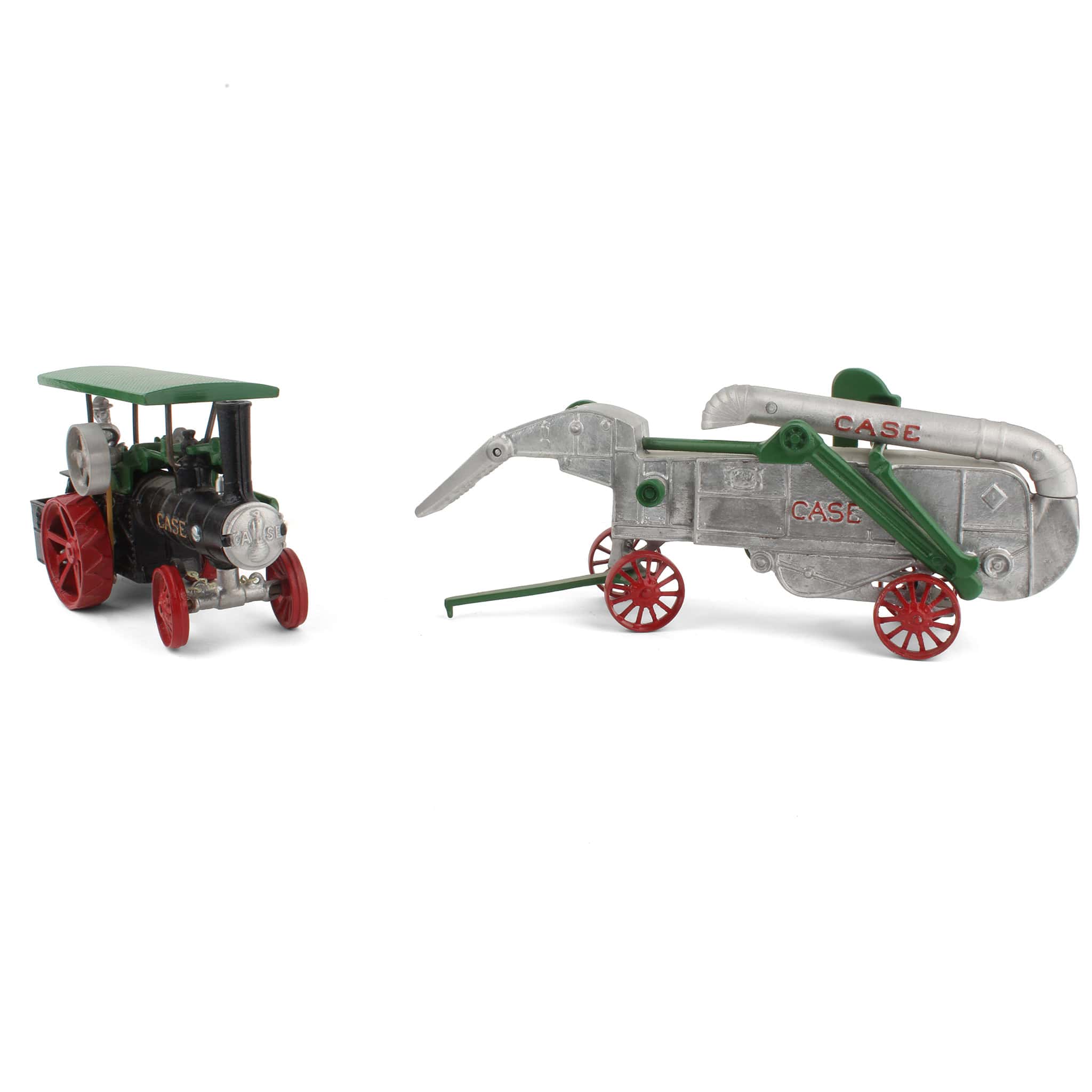 Case Grain Train with Steam Tractor, (2) Water Wagons & Thresher by Irvin Model Shop - Image 7
