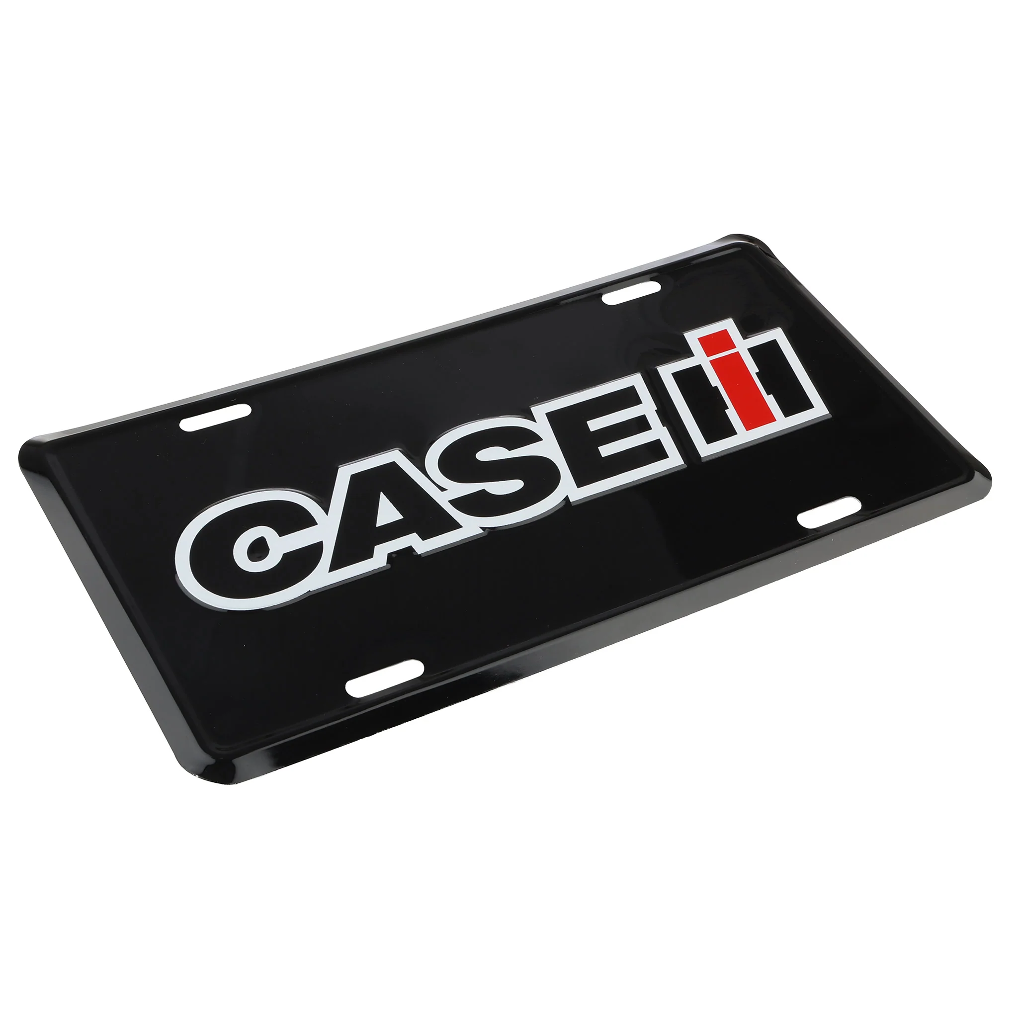 Case IH Agriculture 12in x 6in Black License Plate - Image 2