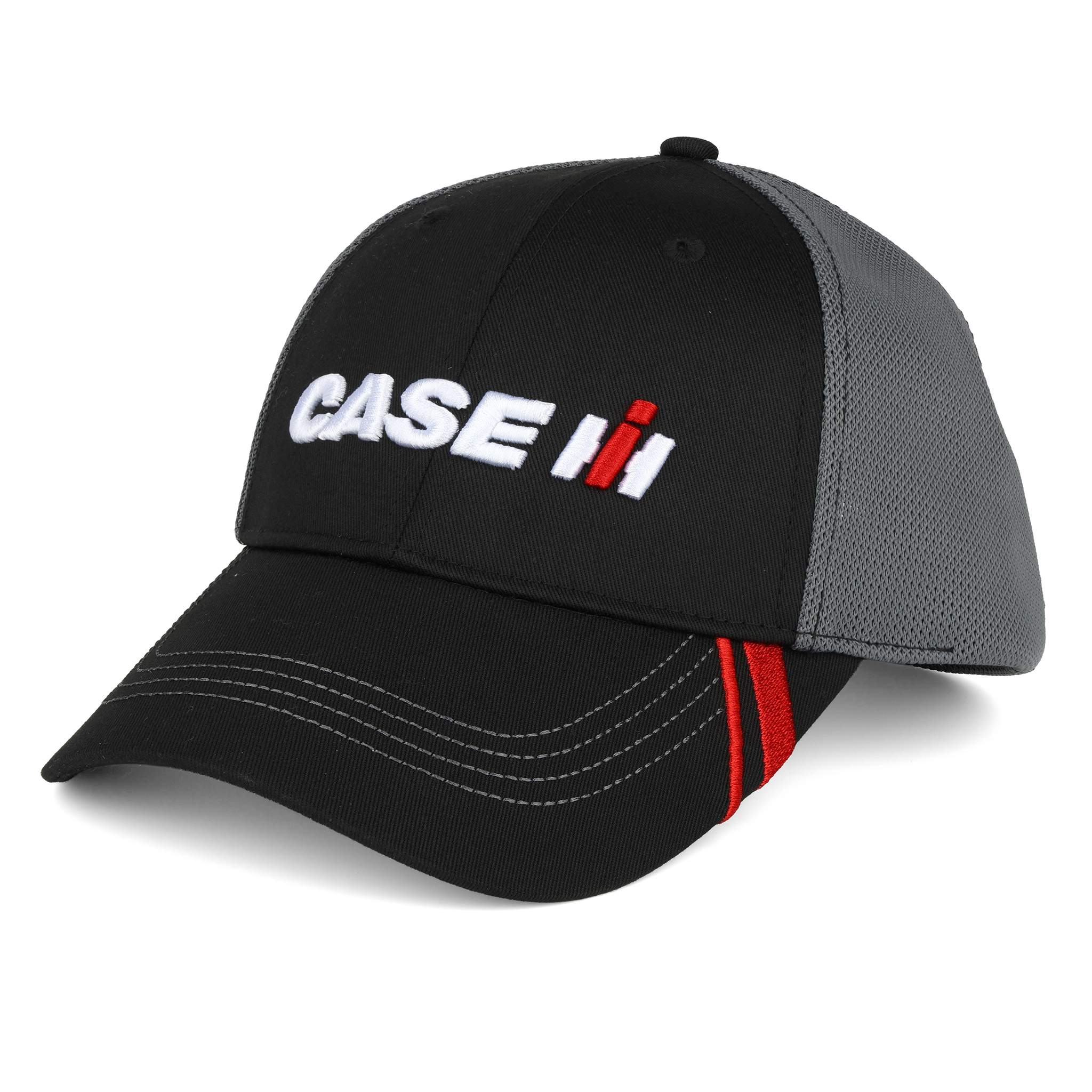 Case IH Black & Gray Two Tone Mesh Back Cap