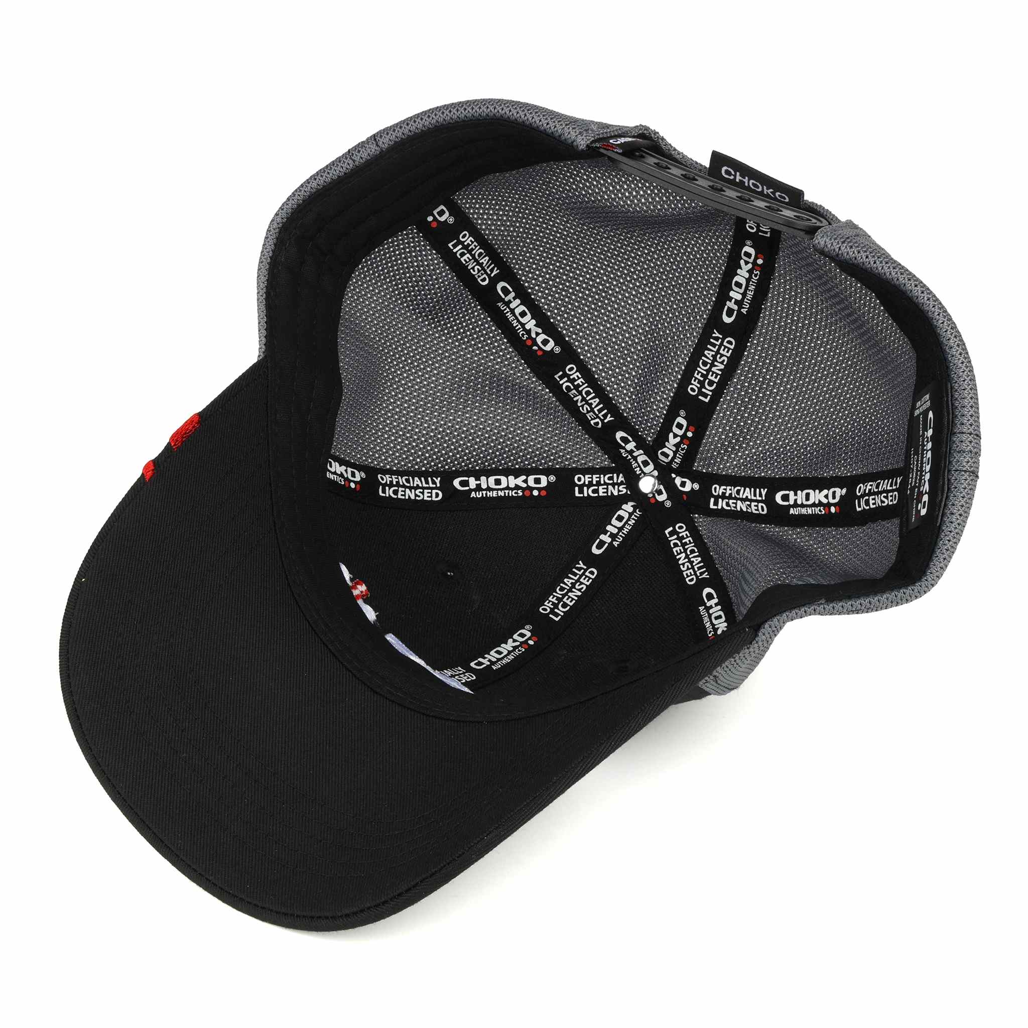 Case IH Black & Gray Two Tone Mesh Back Cap - Image 4