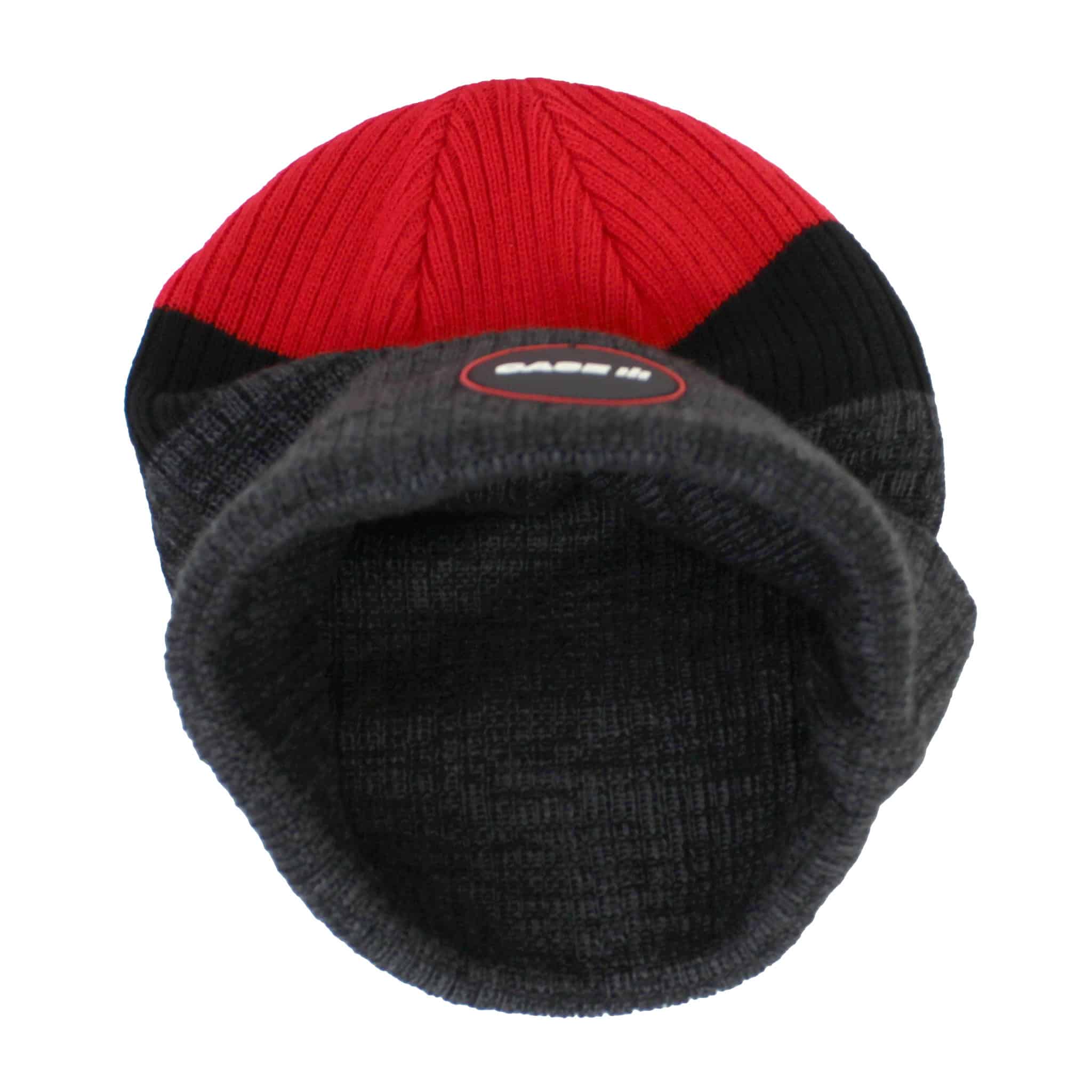 Case IH Black & Red Knit Beanie - Image 3