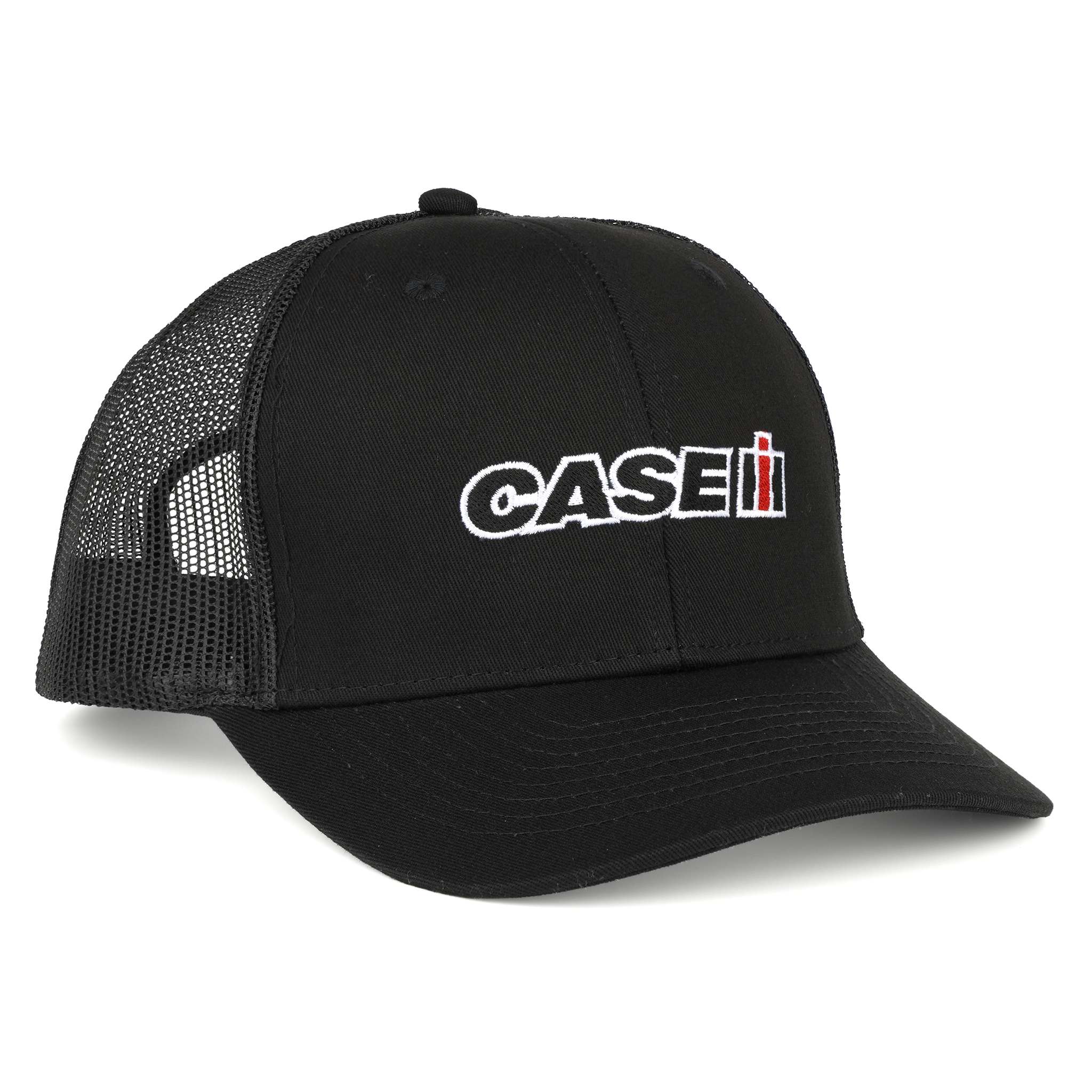 Case IH Black Twill Cap with Black Mesh - Image 2