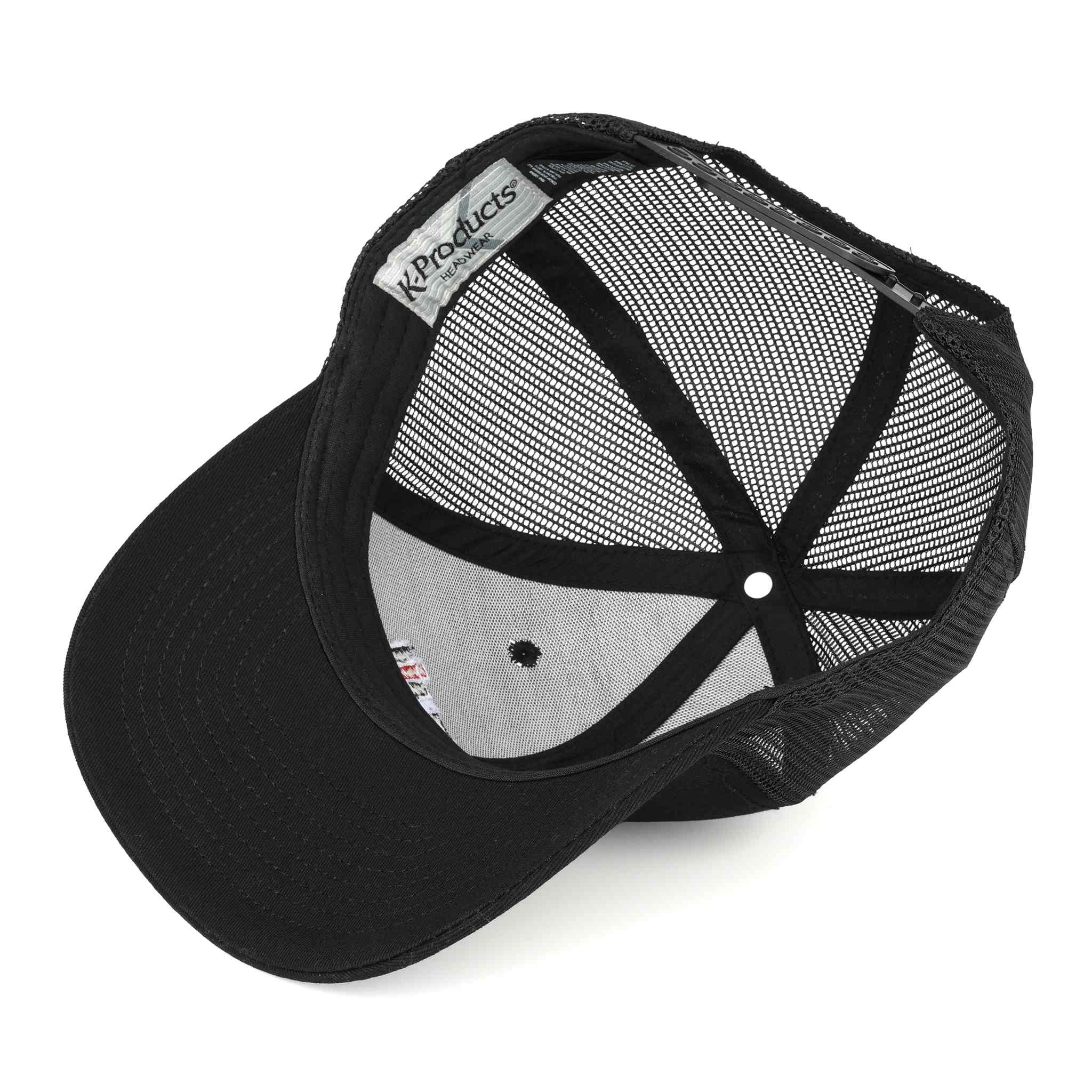Case IH Black Twill Cap with Black Mesh - Image 4