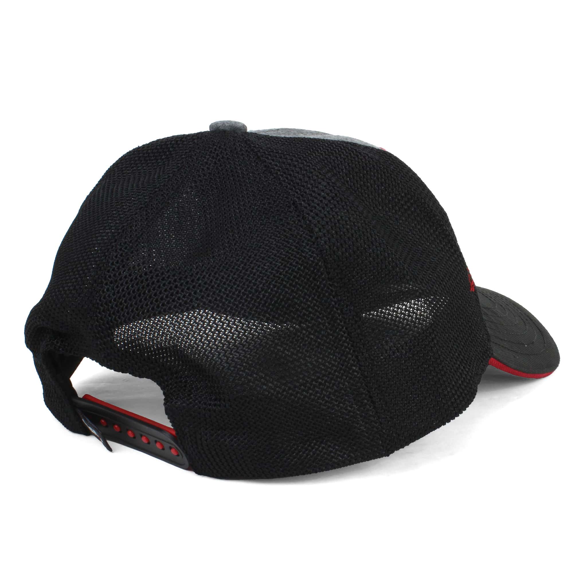 Case IH Built By Farmers Gray & Black Mesh Back Hat - Image 2