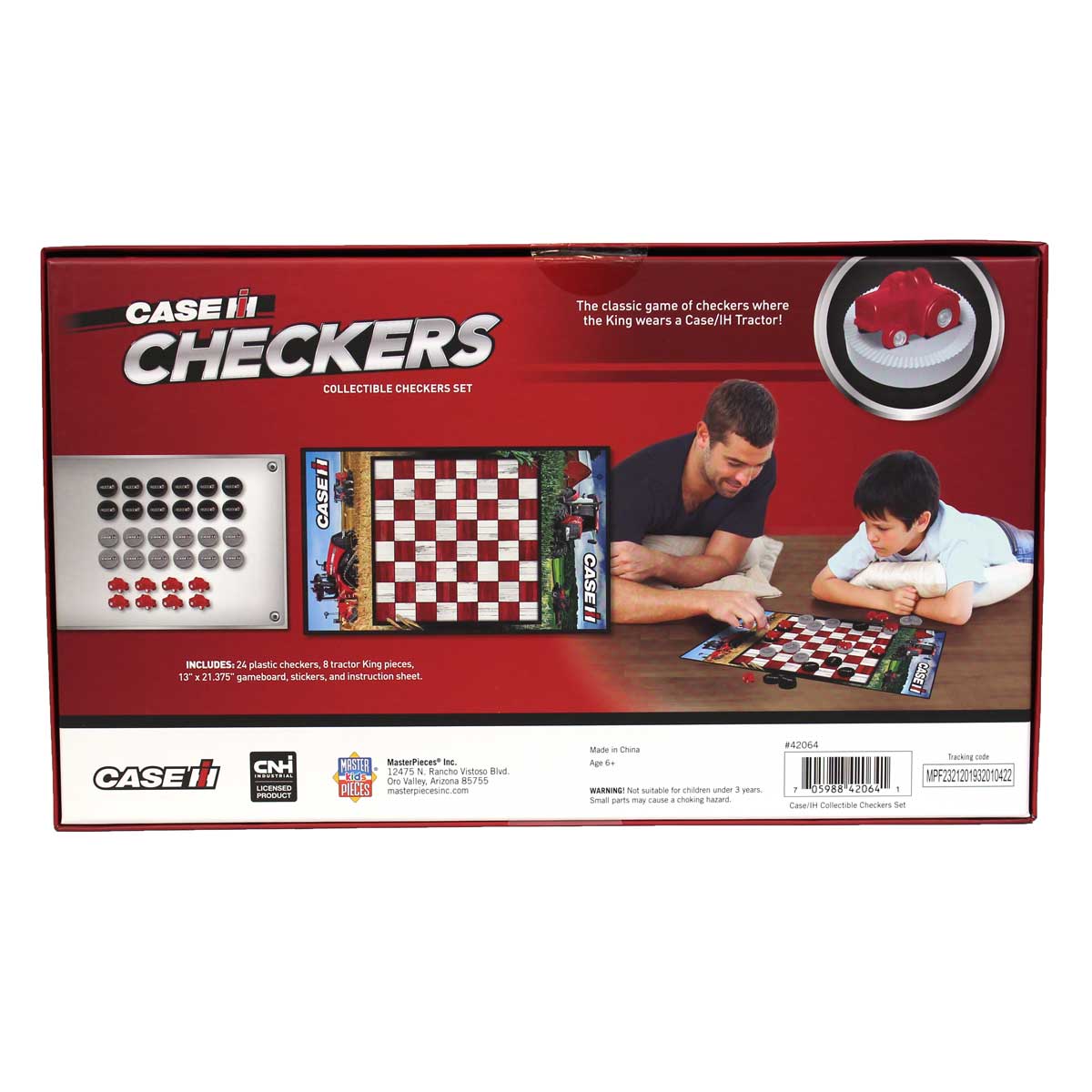Case IH Checkers Board Game - Image 3