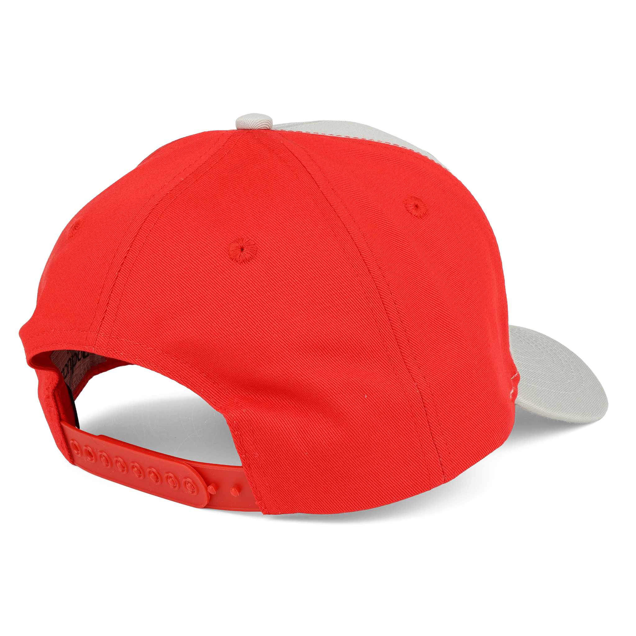 Case IH Gray and Red Twill Cap - Image 3