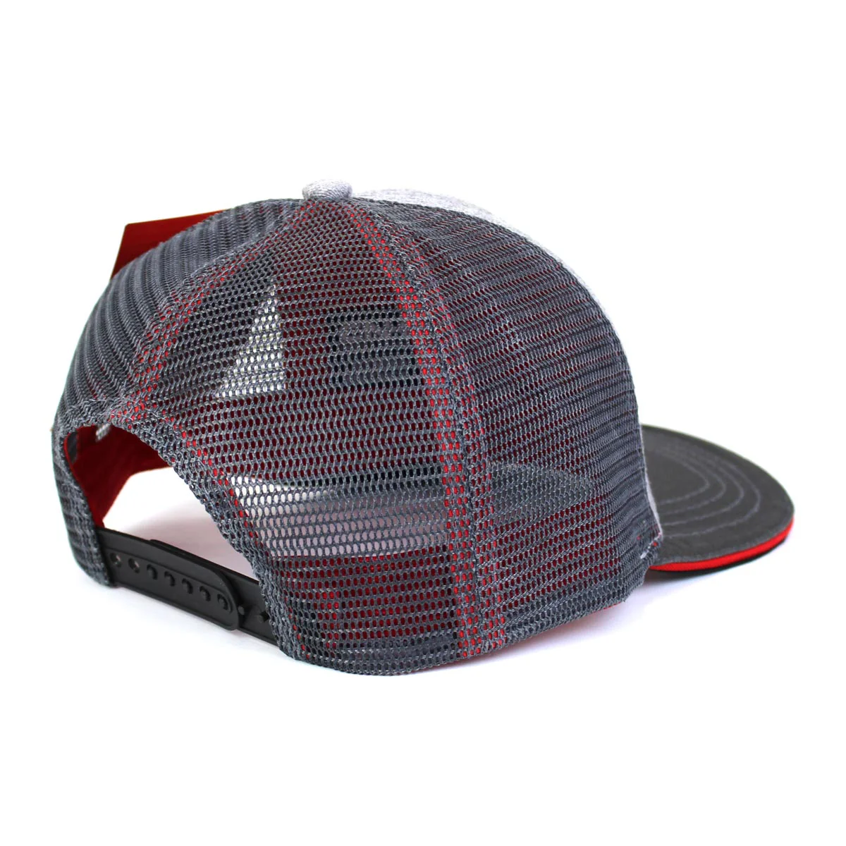 Case IH Gray Twill Trucker Cap with Mesh Back - Image 2