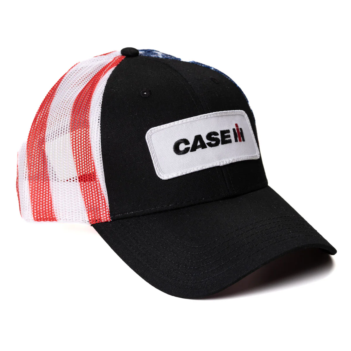 Case IH Logo American Flag Mesh Back Hat - Image 3