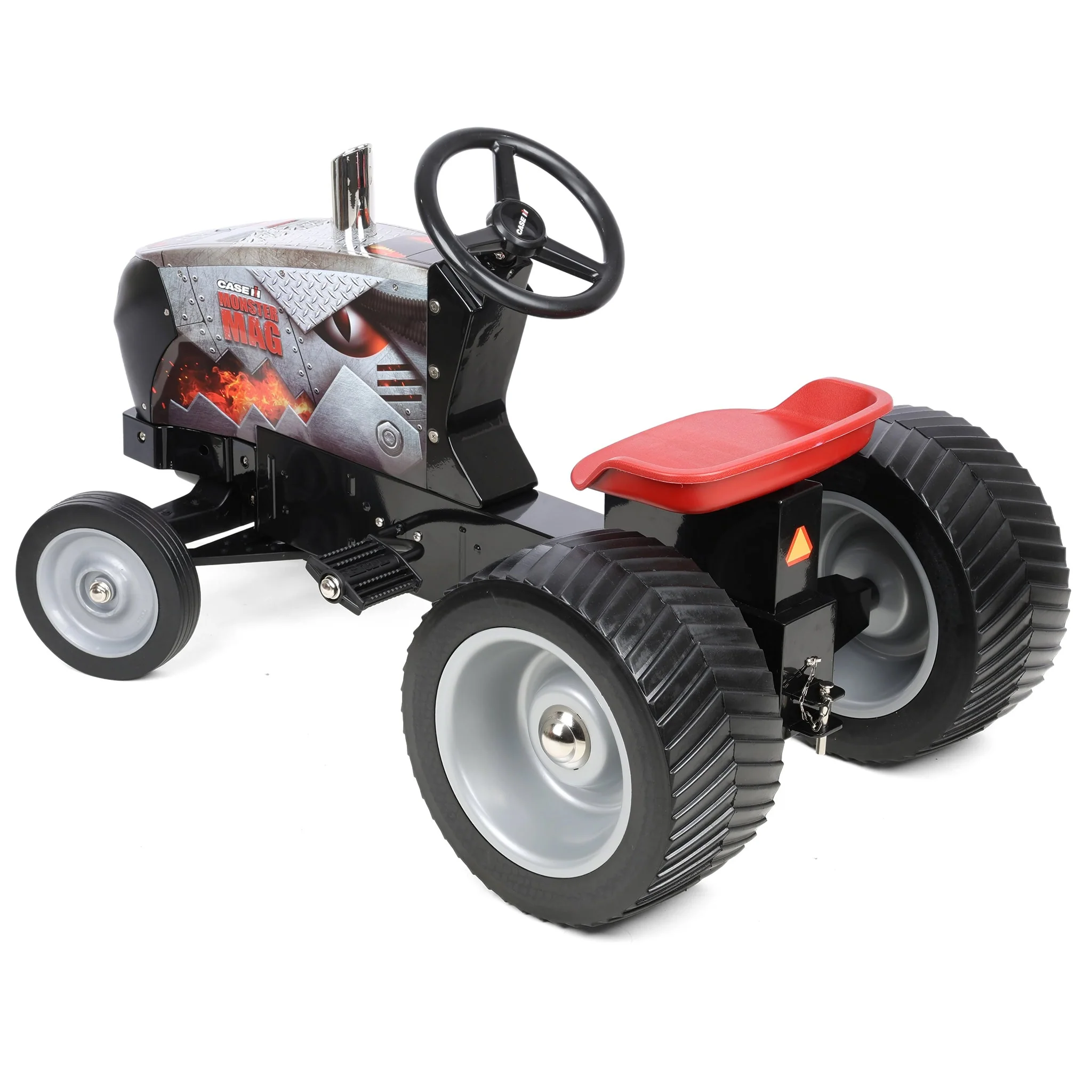 Case IH Magnum "Monster Mag" Pulling Pedal Tractor with Wide Rear Tires by ERTL - Image 6