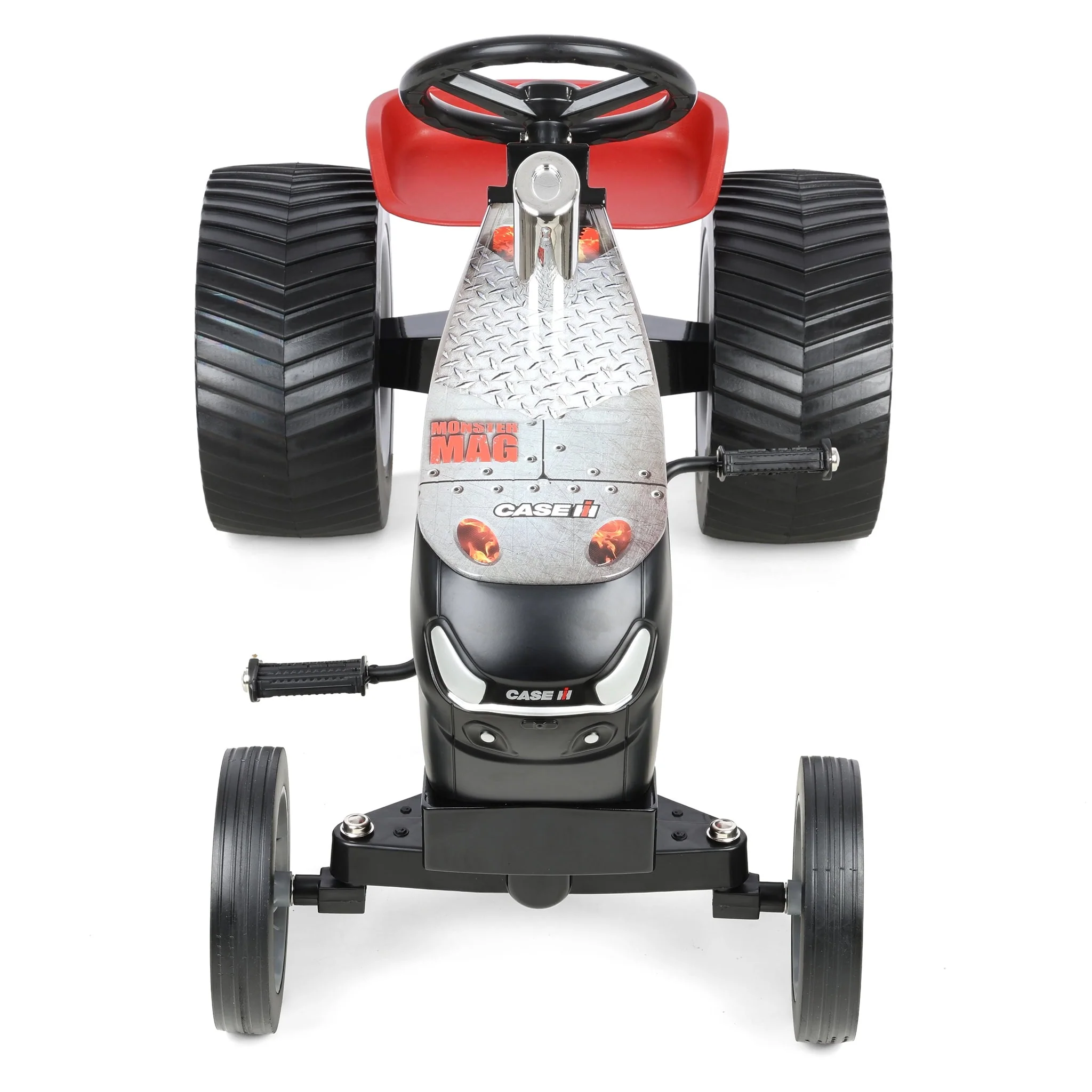 Case IH Magnum "Monster Mag" Pulling Pedal Tractor with Wide Rear Tires by ERTL - Image 7