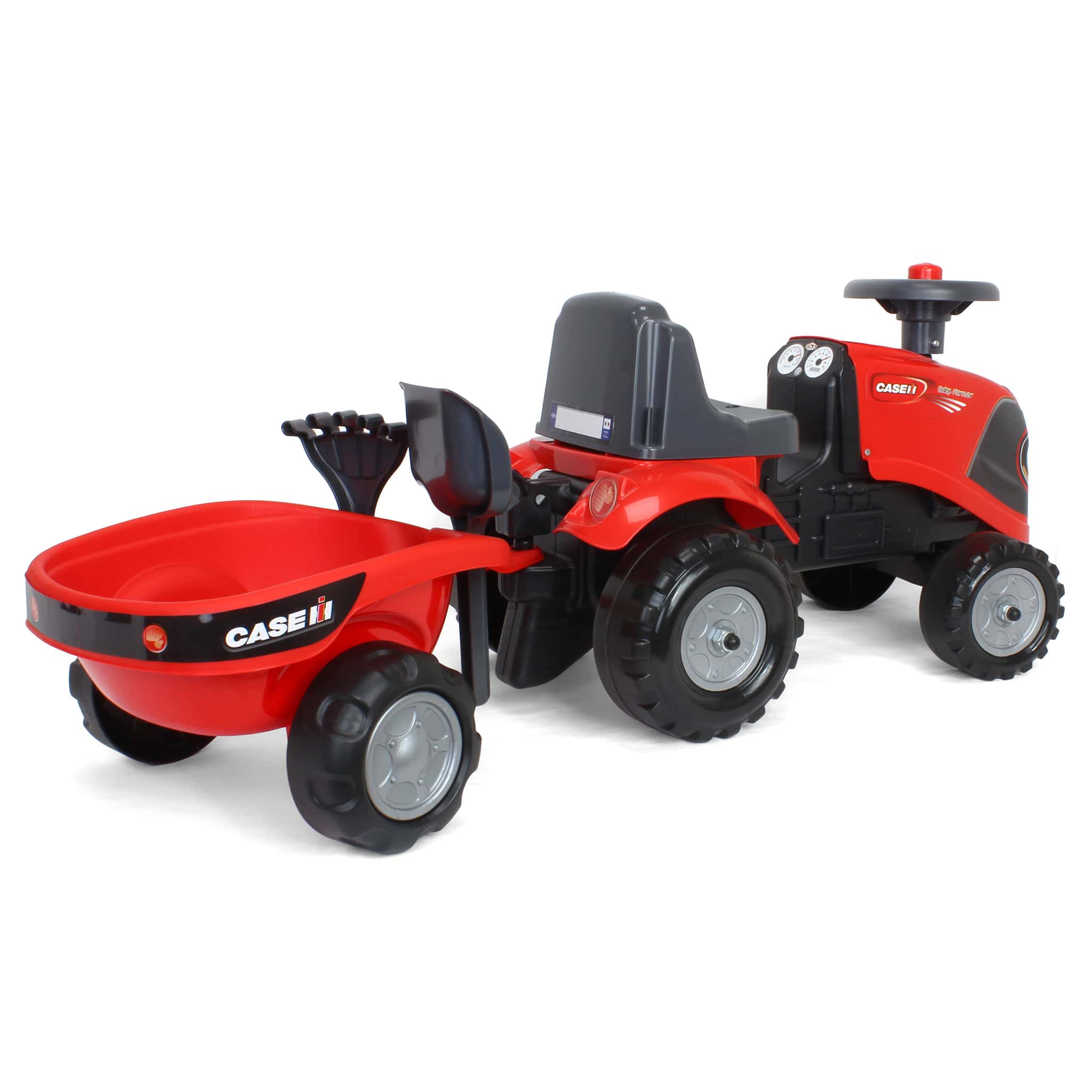 Case IH Magnum Push Along with Trailer, Tools and 2 Decal Options - Image 5