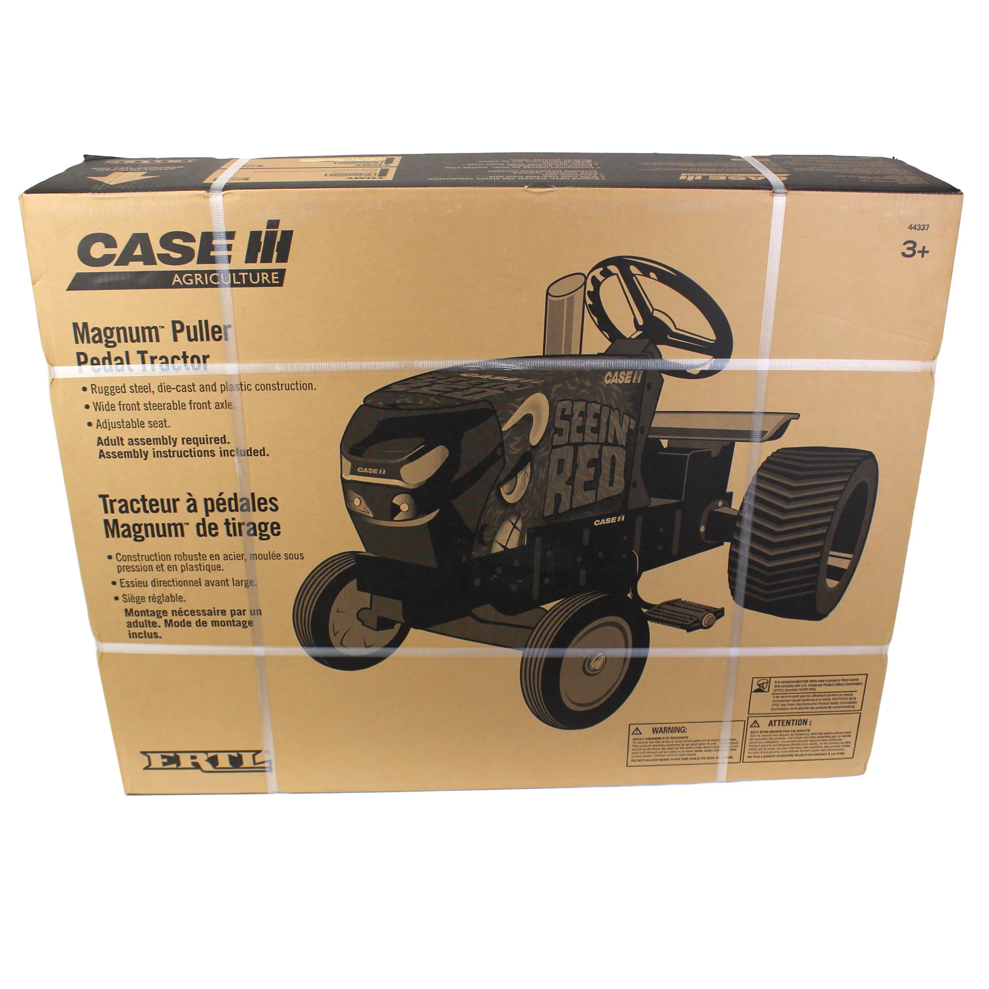 Case IH Magnum Seein' Red Pulling Pedal Tractor by ERTL - Image 7