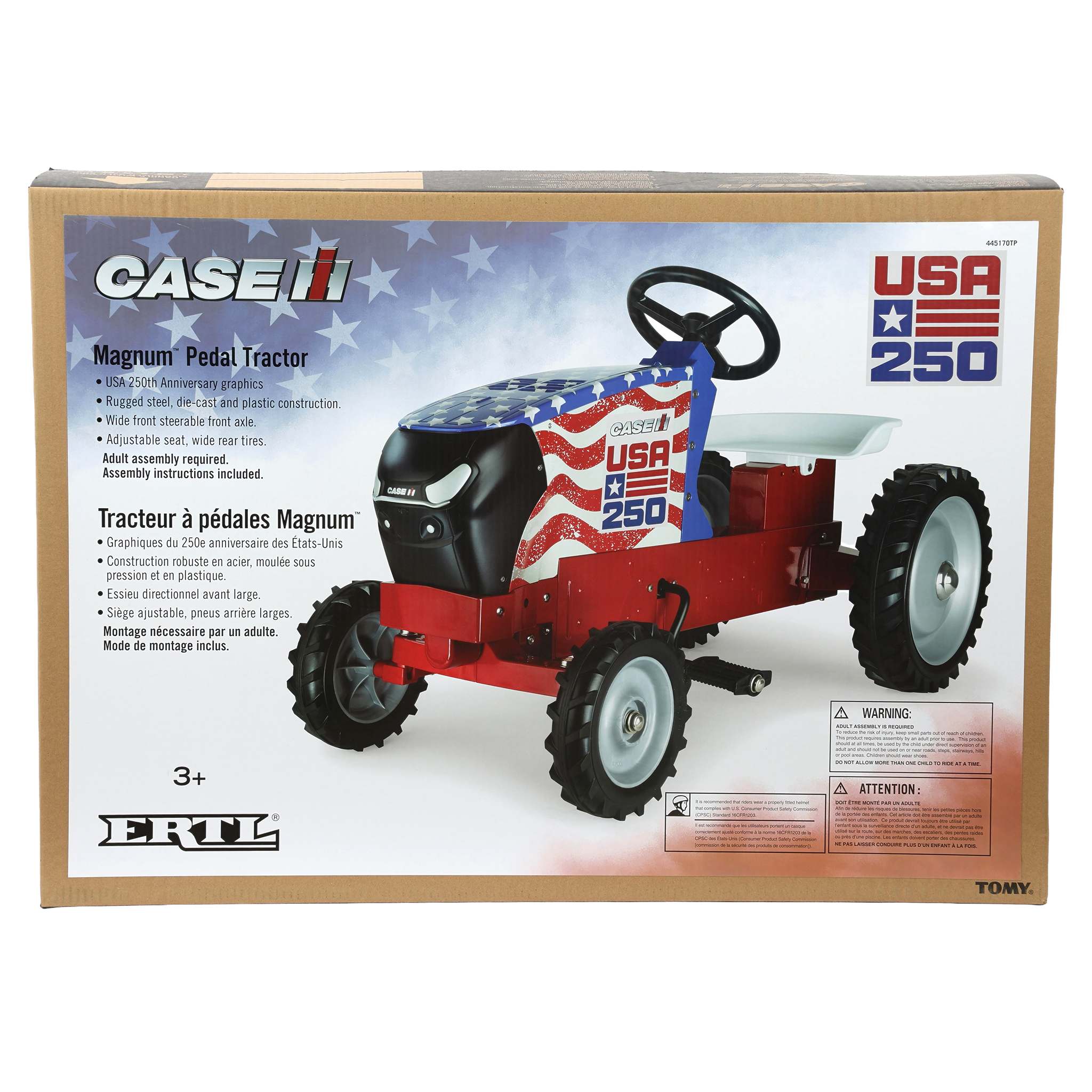 Case IH Magnum Stars & Stripes Pedal Tractor by ERTL, USA 250 - Image 6