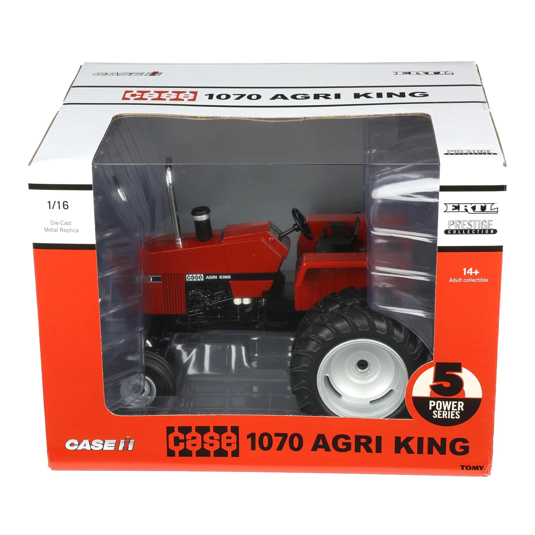 Case IH Red Chase Unit ~ 1/16 Case 1070 Agri King Tractor by ERTL, 5th in Outback Toys Exclusive Power Series - Image 7