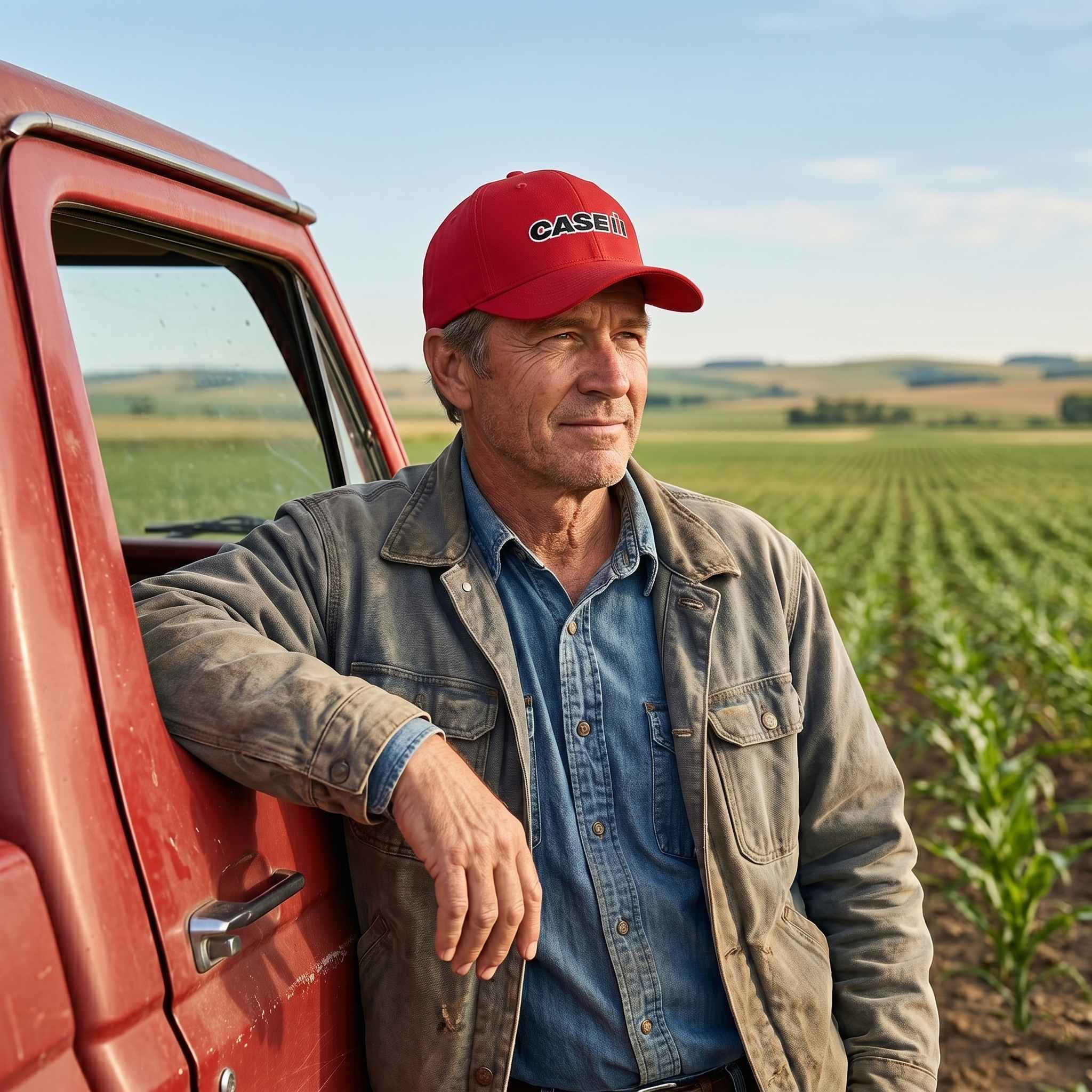 Case IH Red Twill Cap - Image 5