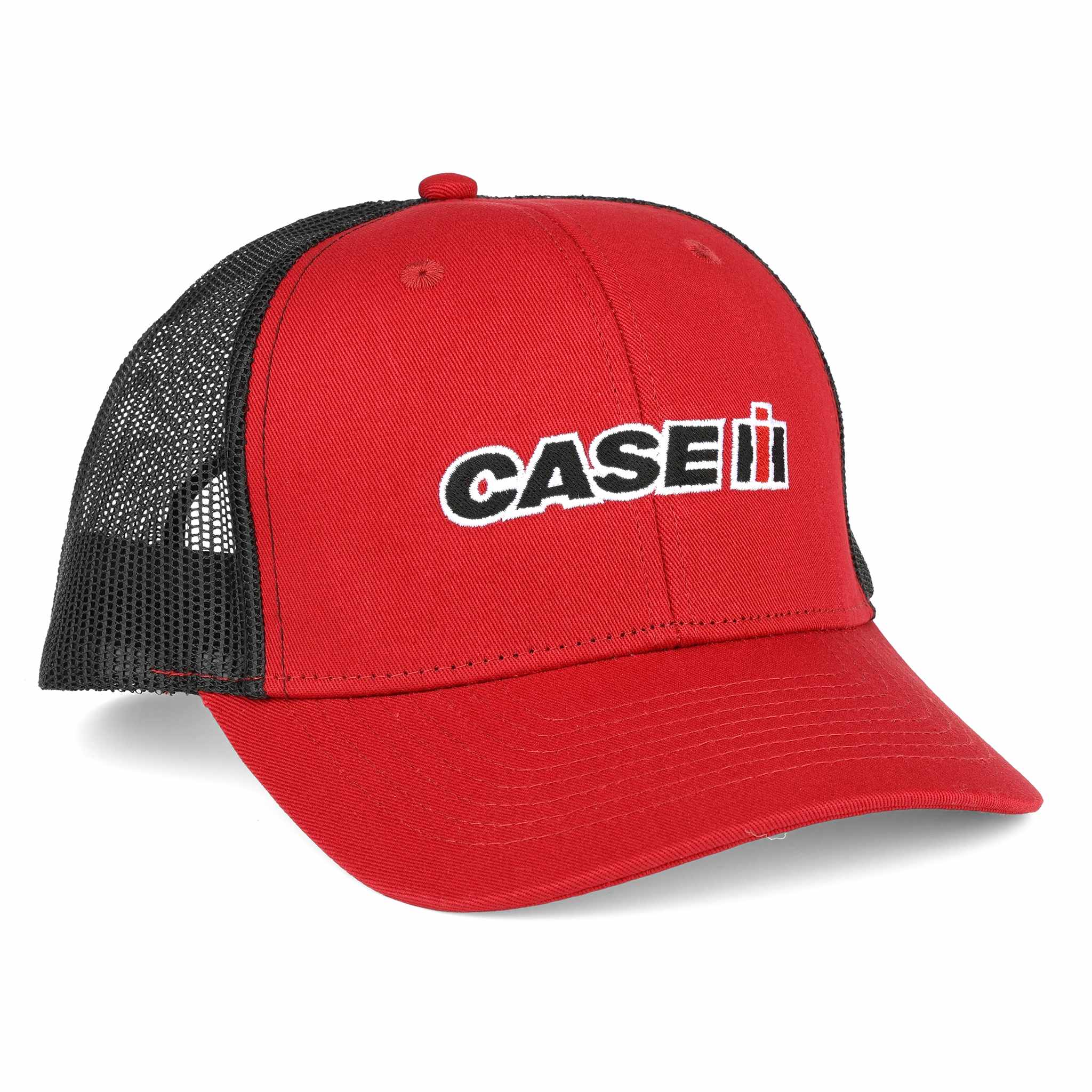 Case IH Red Twill Cap with Black Mesh - Image 2
