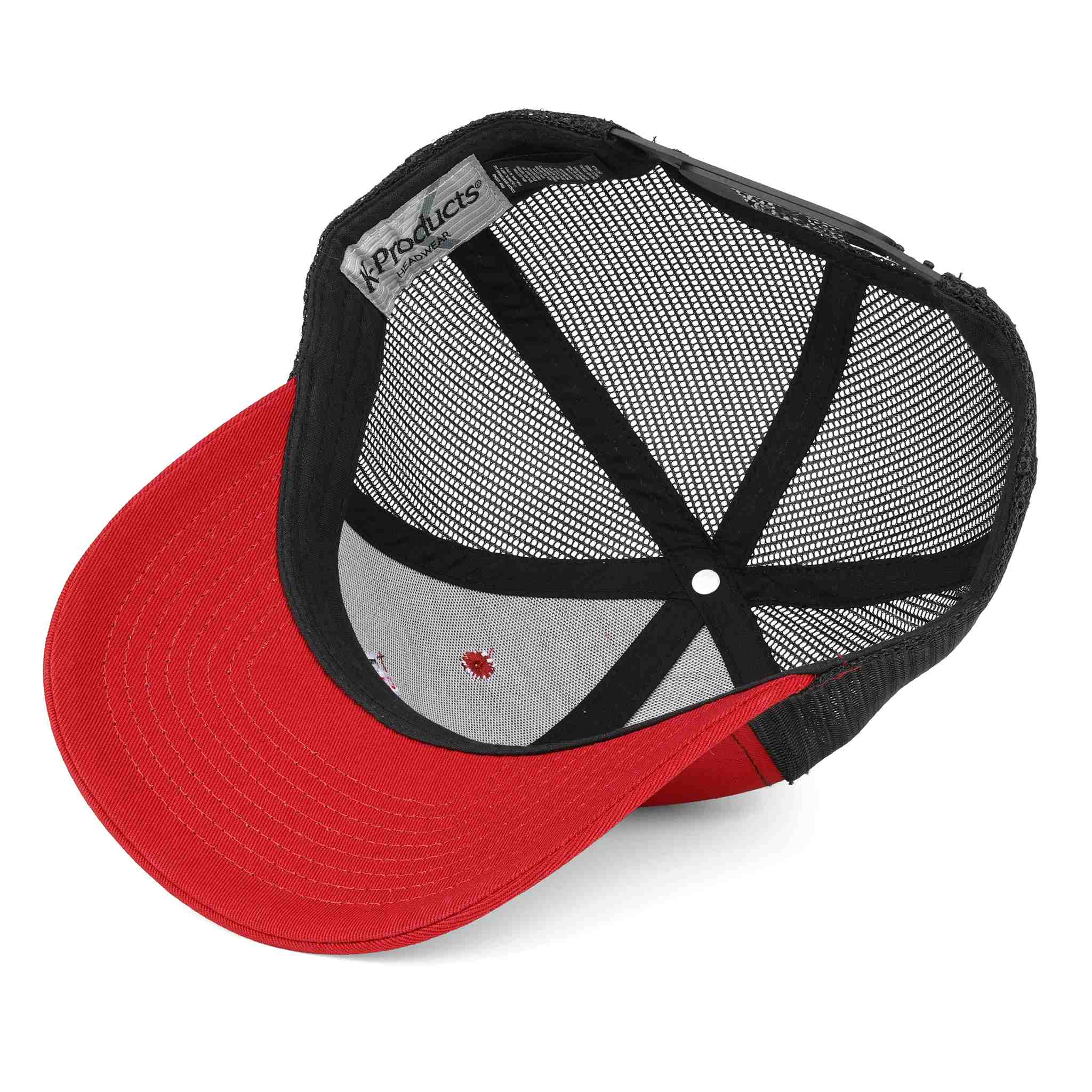Case IH Red Twill Cap with Black Mesh - Image 4