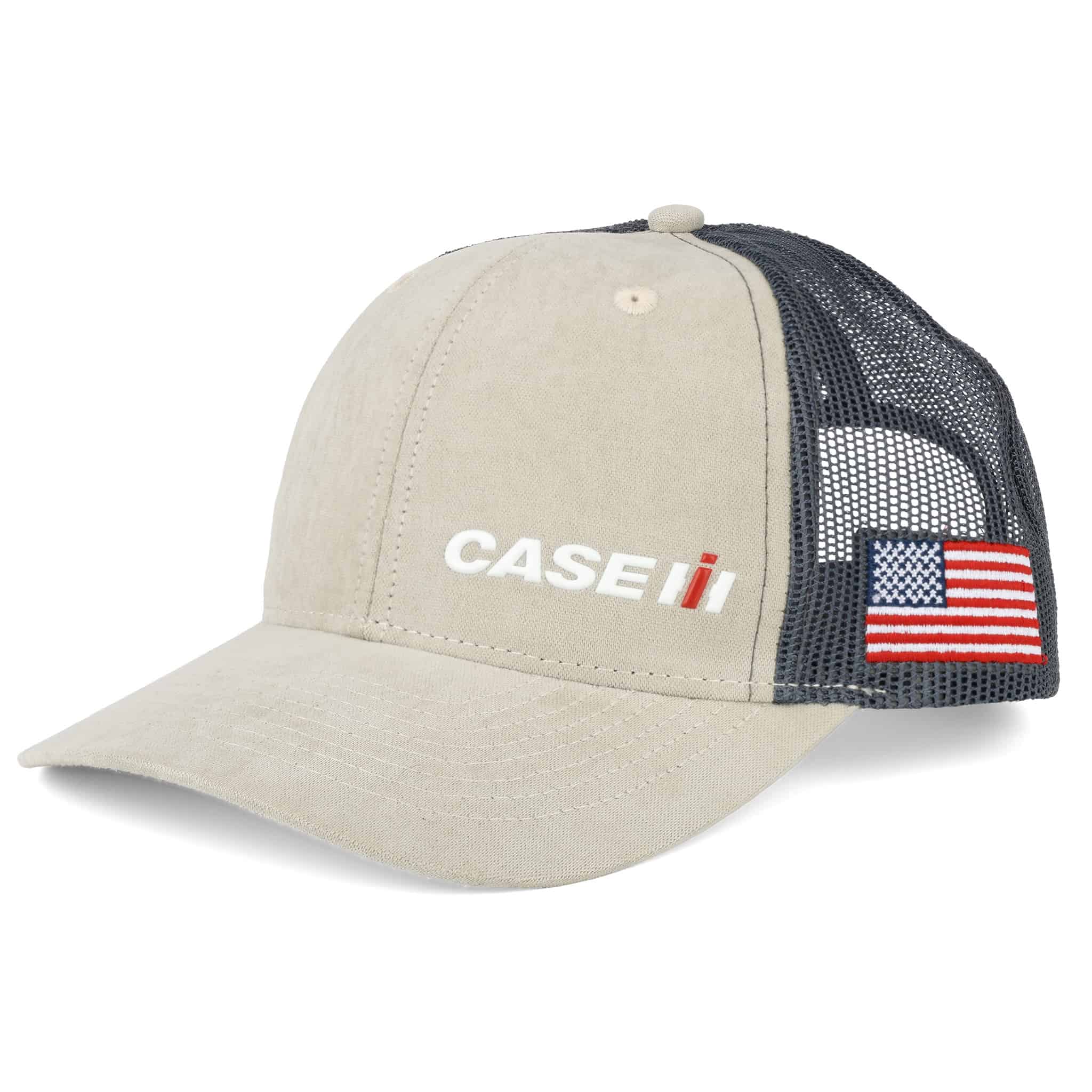 Case IH USA Flag Sueded Salute Mesh Back Cap