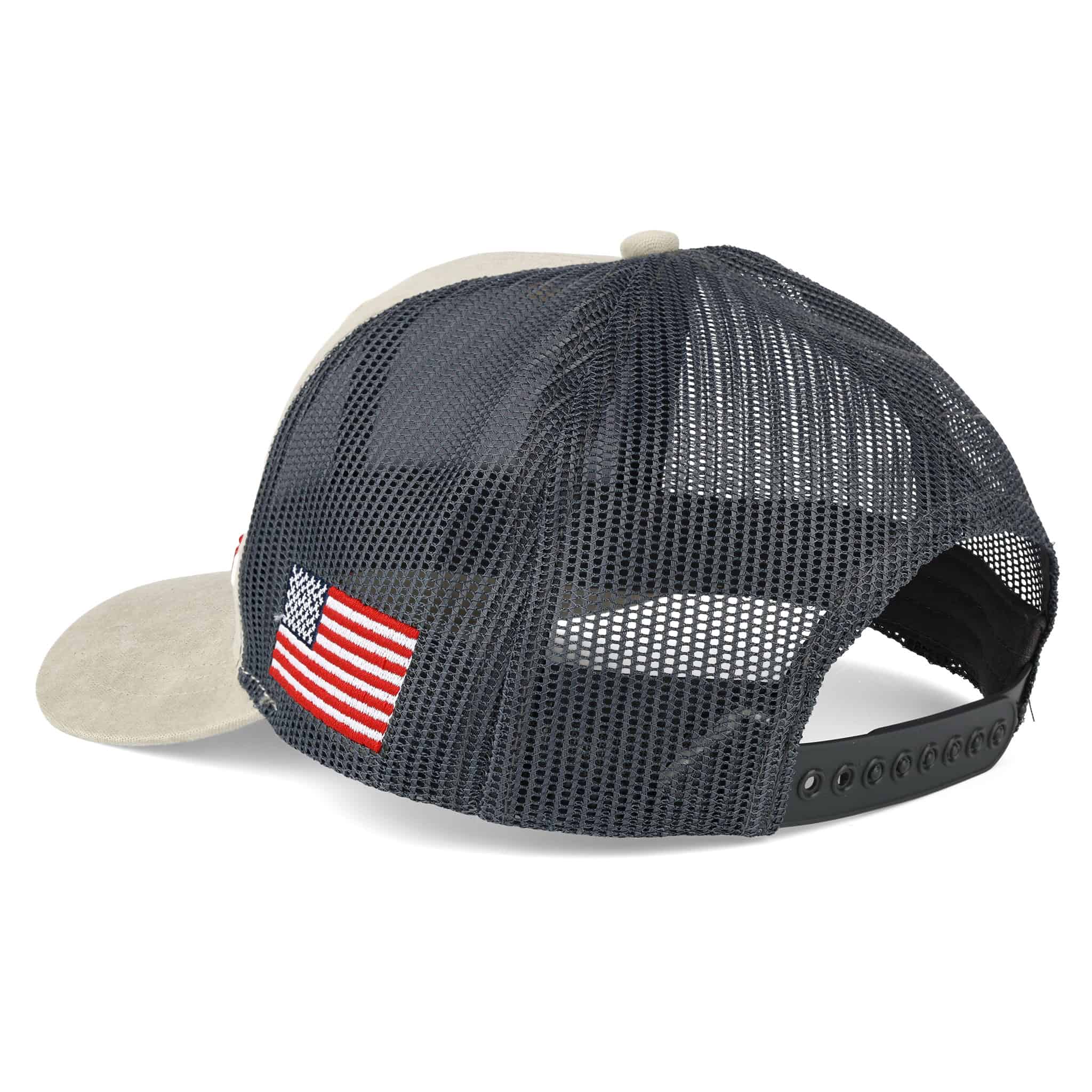 Case IH USA Flag Sueded Salute Mesh Back Cap - Image 3