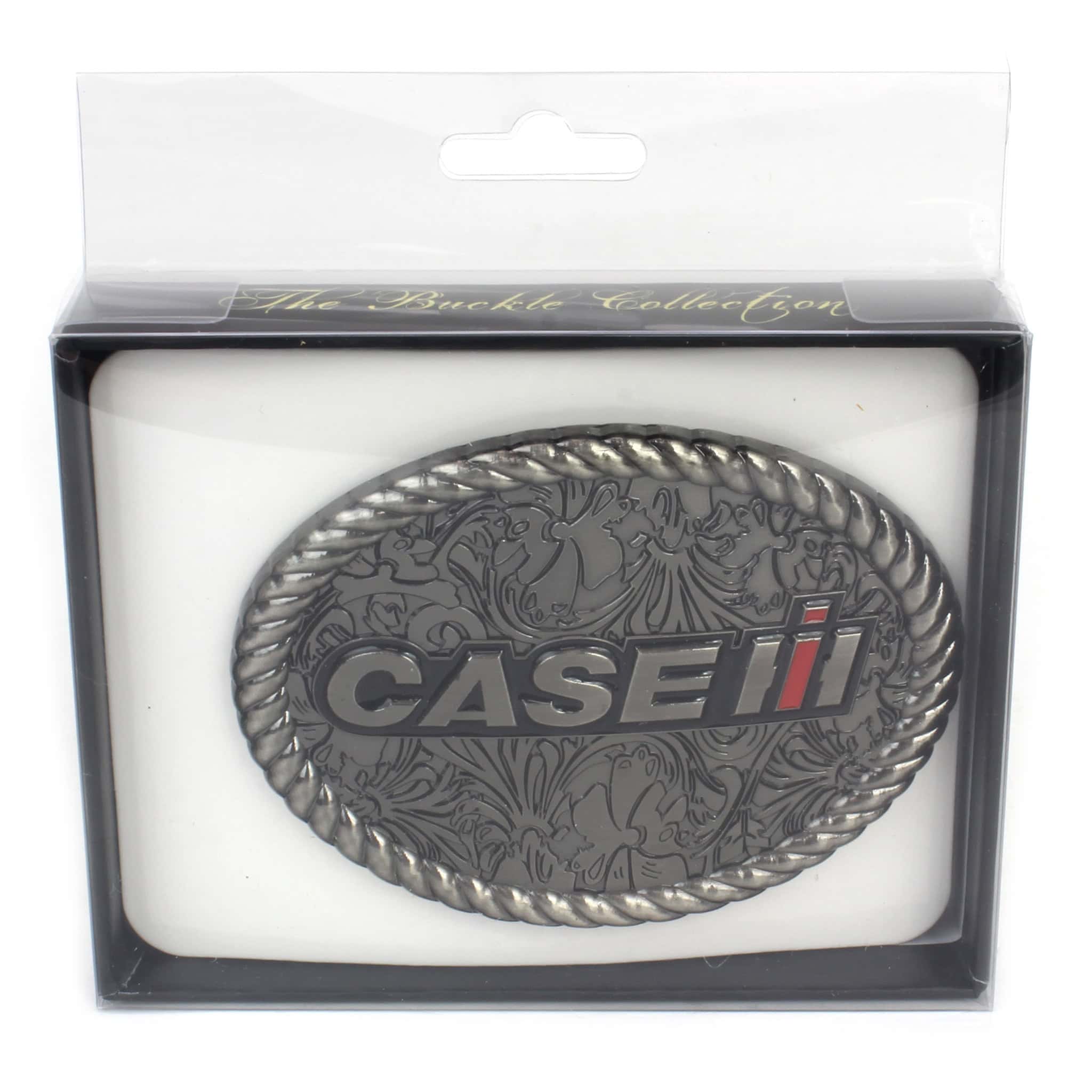 Case IH Western Style Oval Belt Buckle - Image 3