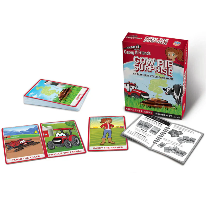 Casey & Friends Case IH Cow Pie Surprise Card Game - Image 2