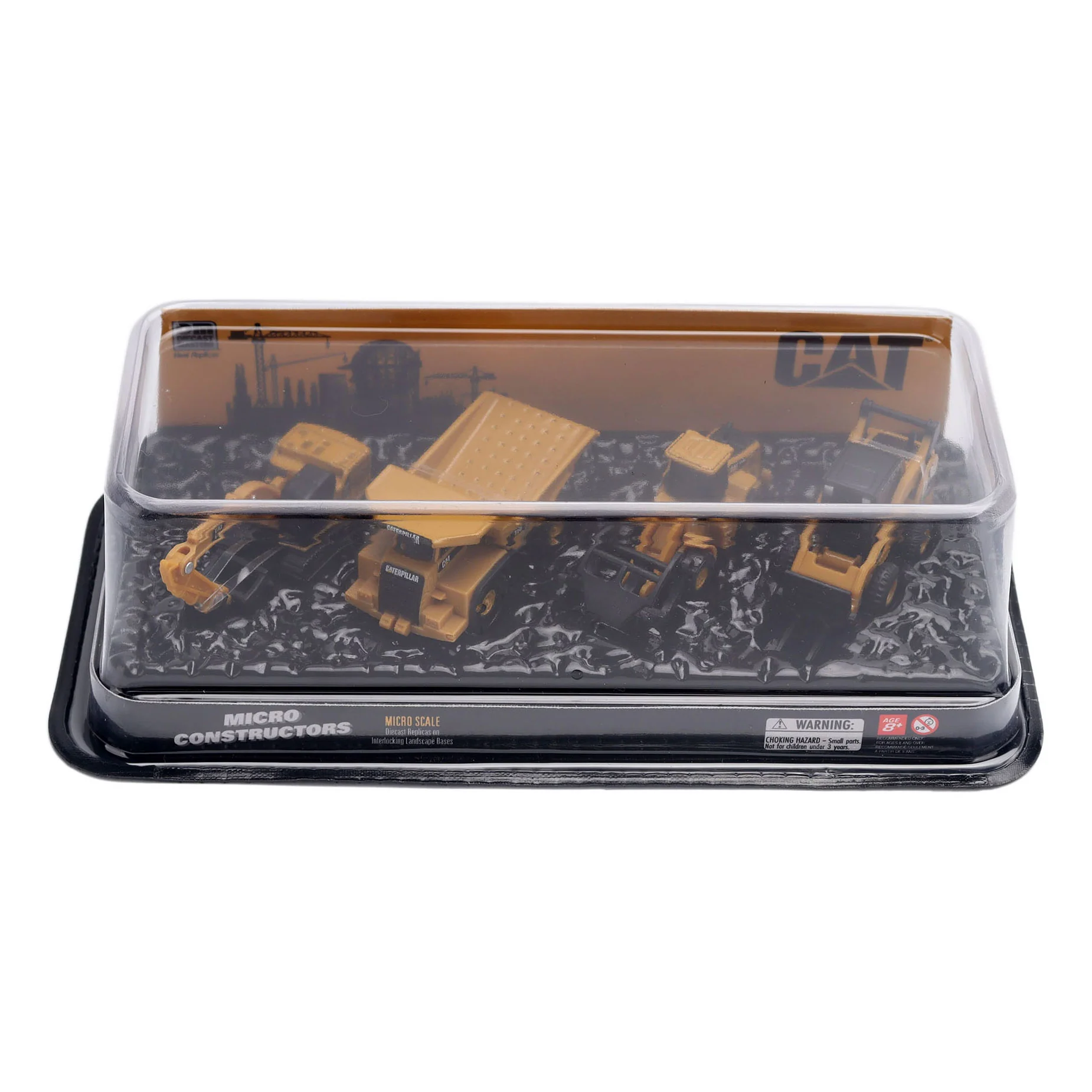 CAT Micro Constructors Set with Excavator, Off Highway Truck, Wheel Loader & Skid Steer Loader by Diecast Masters - Image 2
