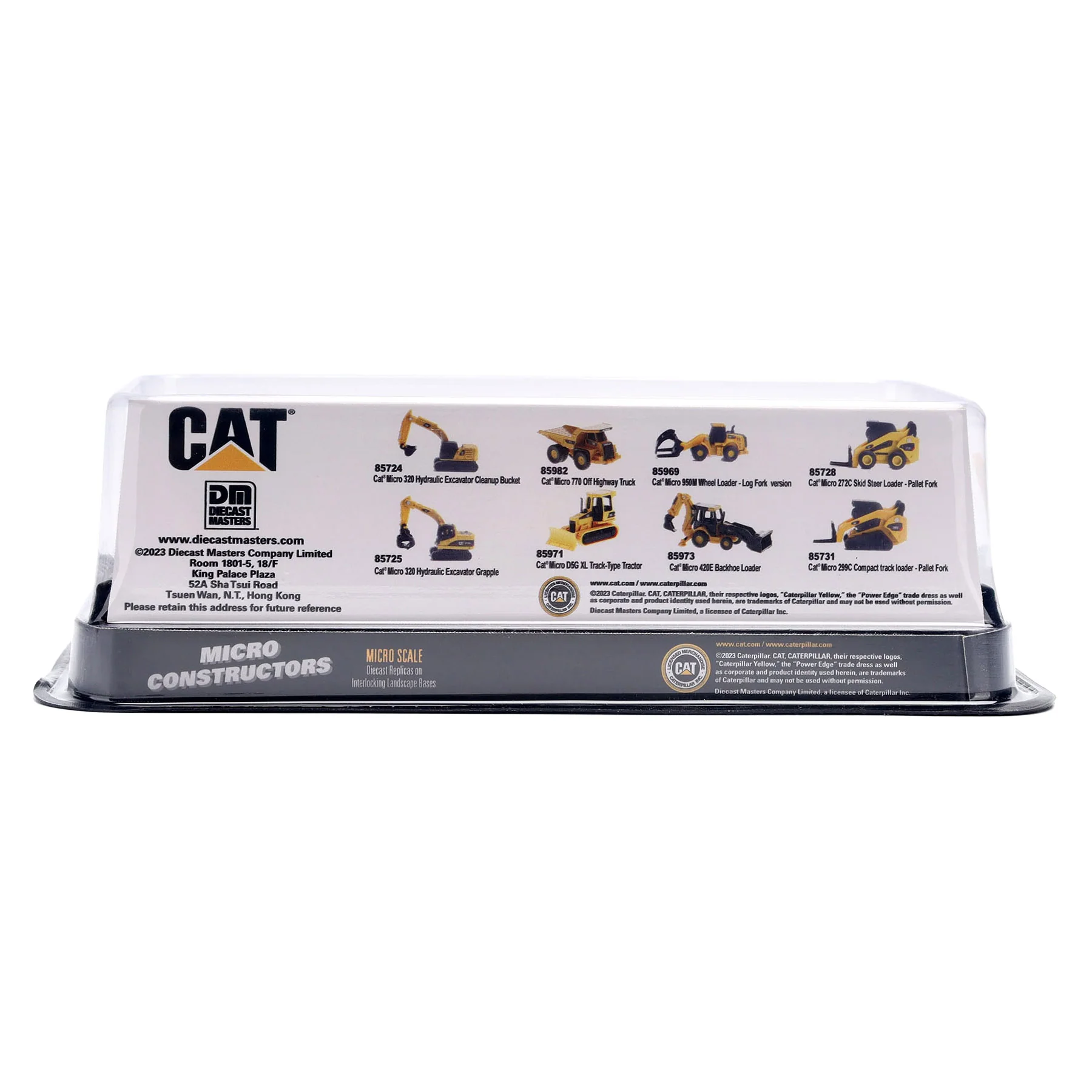 CAT Micro Constructors Set with Excavator, Off Highway Truck, Wheel Loader & Skid Steer Loader by Diecast Masters - Image 6