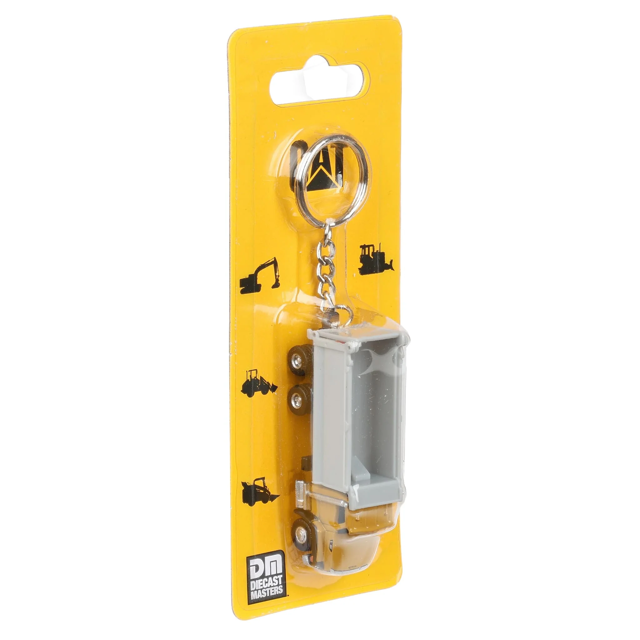 CAT Ox Stampede Micro Dump Truck Keychain by Diecast Masters - Image 6
