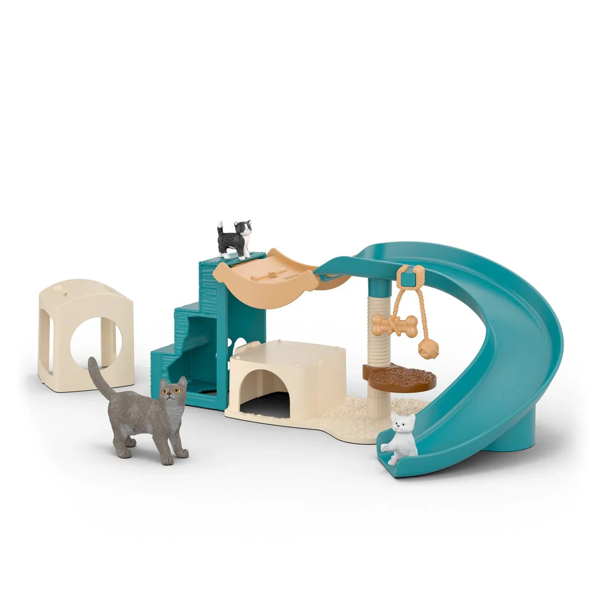 Cat Playtime Playset by Schleich - Image 2