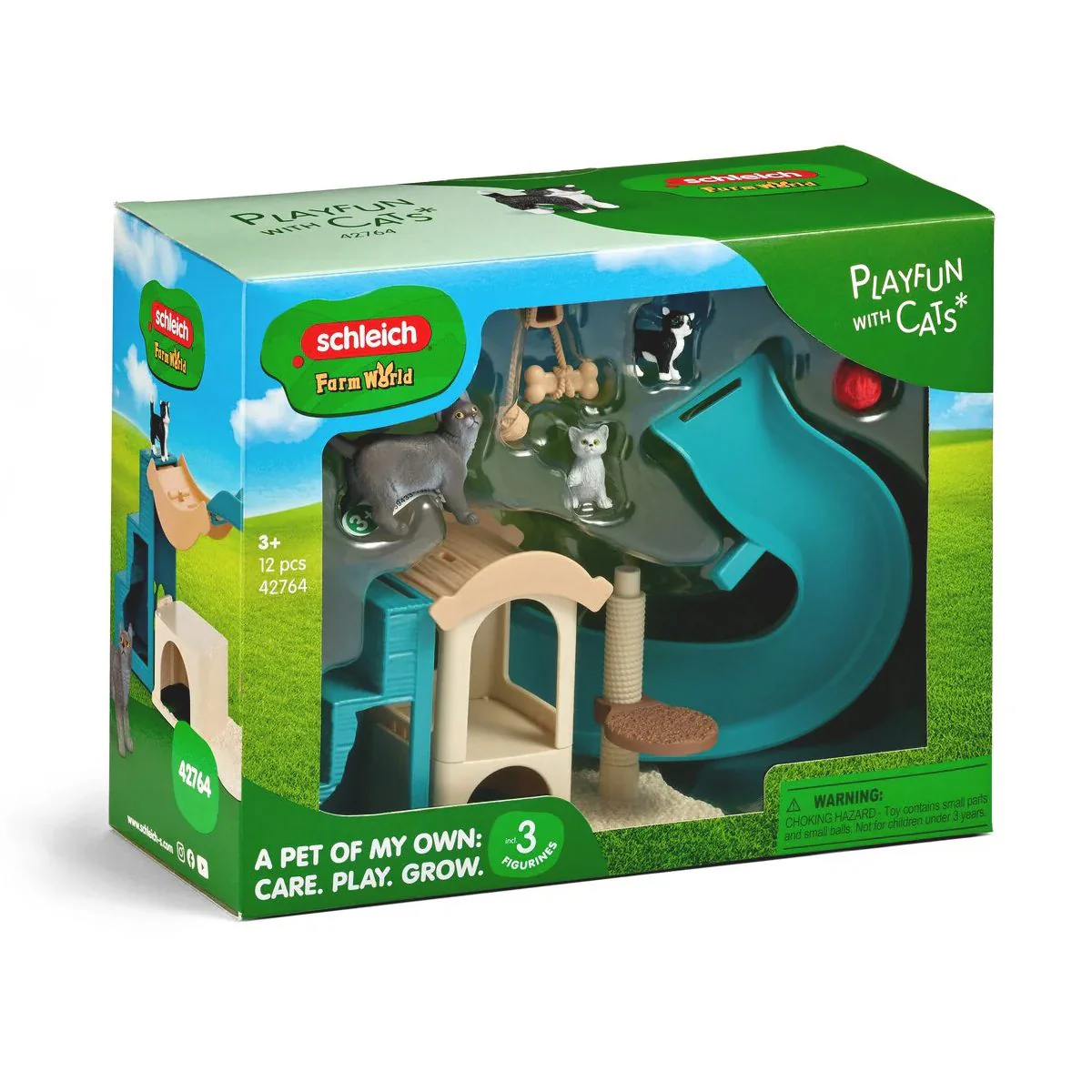 Cat Playtime Playset by Schleich - Image 4