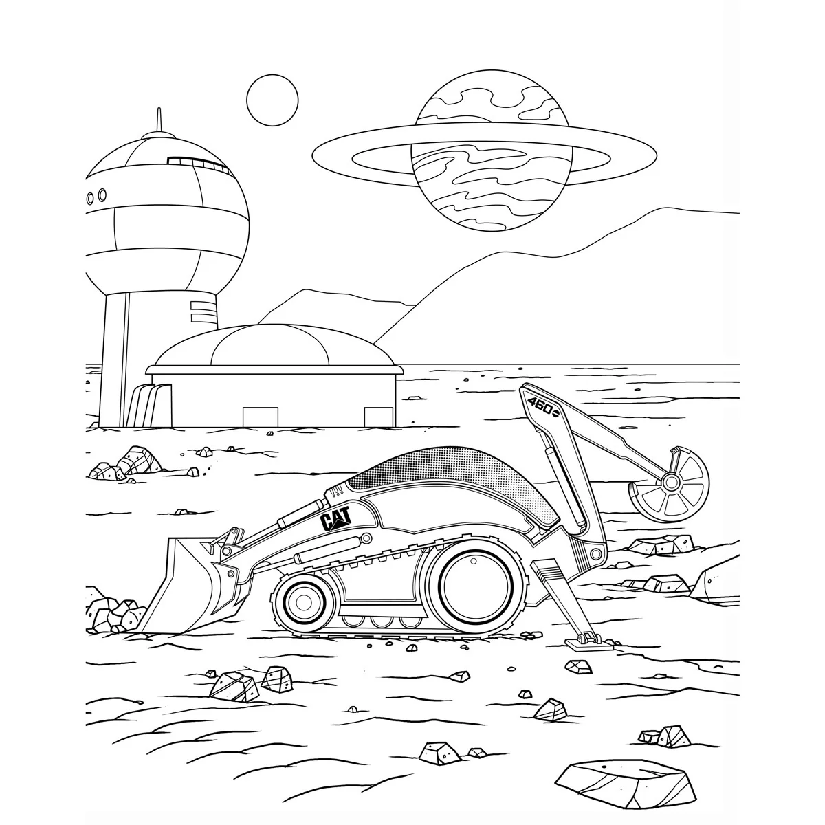 Caterpillar Coloring Book with 80 Pages - Image 6