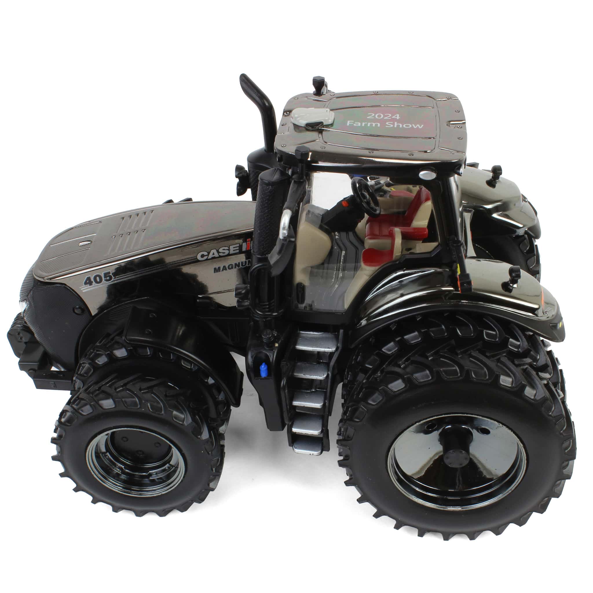 Gun Metal Chrome Chase Unit ~ 1/32 Case IH Magnum 405 Tractor, 2024 Farm Show, ERTL Prestige - Image 5
