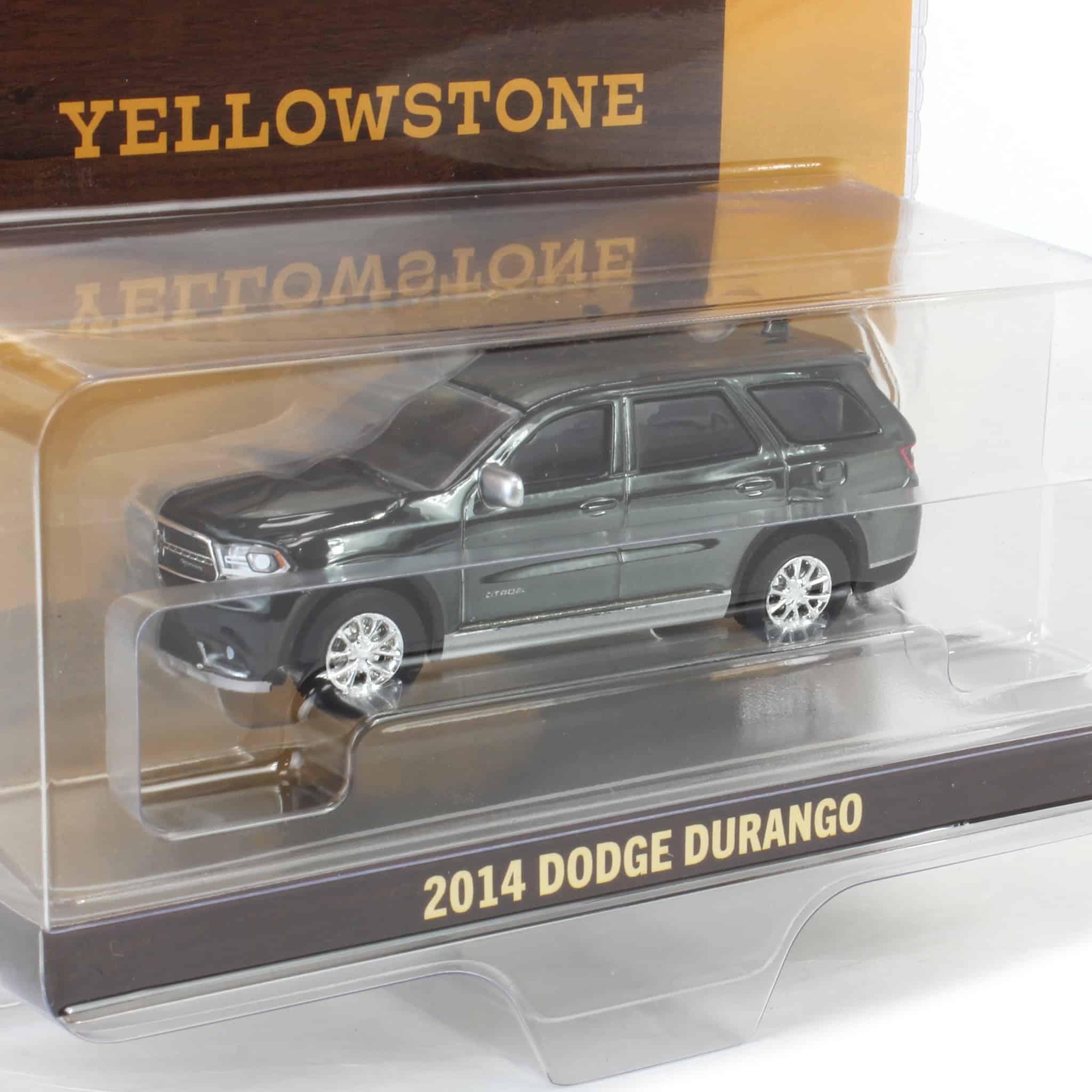 Charcoal Color Chrome Chase ~ 1/64 Jamie Dutton’s 2014 Dodge Durango, Yellowstone, Hollywood Series 43 - Image 2