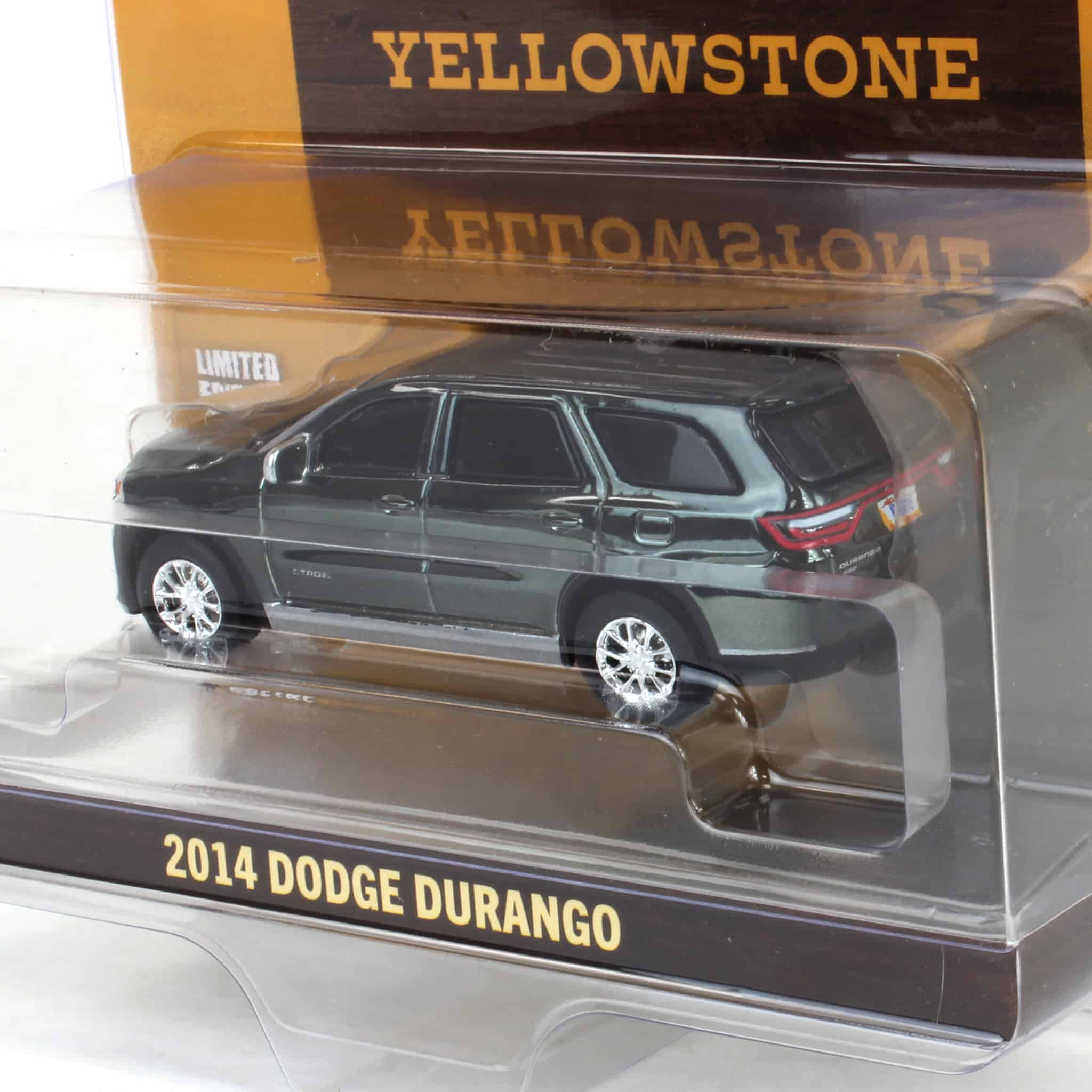 Charcoal Color Chrome Chase ~ 1/64 Jamie Dutton’s 2014 Dodge Durango, Yellowstone, Hollywood Series 43 - Image 3