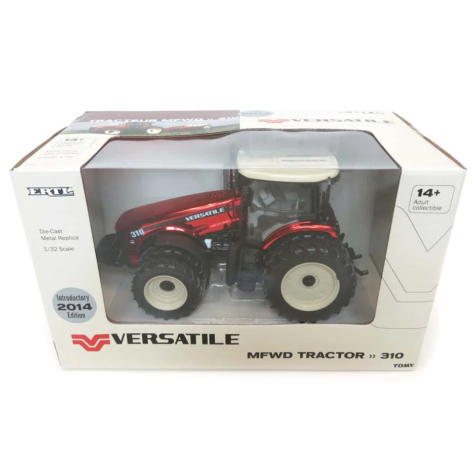 Red Chrome Chase Unit ~ 1/32 Versatile 310 MFWD Tractor with Duals by ERTL, 2014 Introductory Edition - Image 5